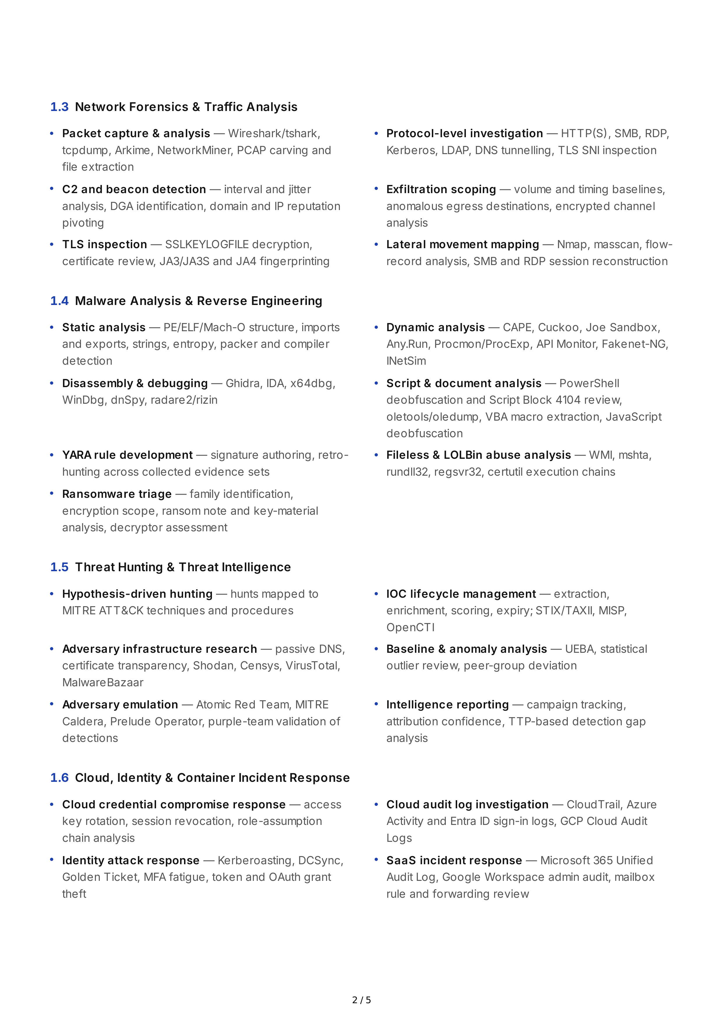 Incident Response Technical Skills — page 2