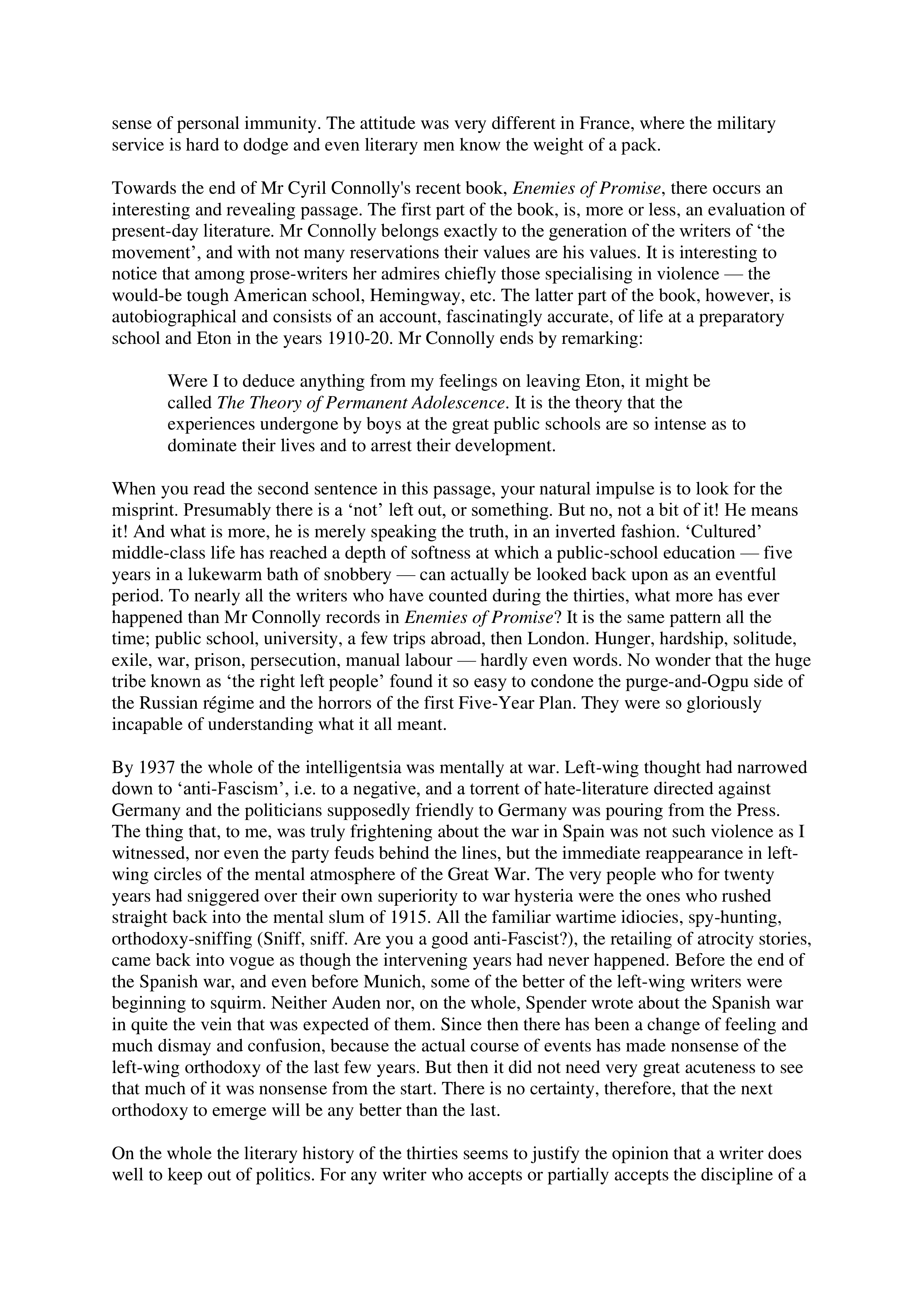 Inside the Whale Essay — page 16