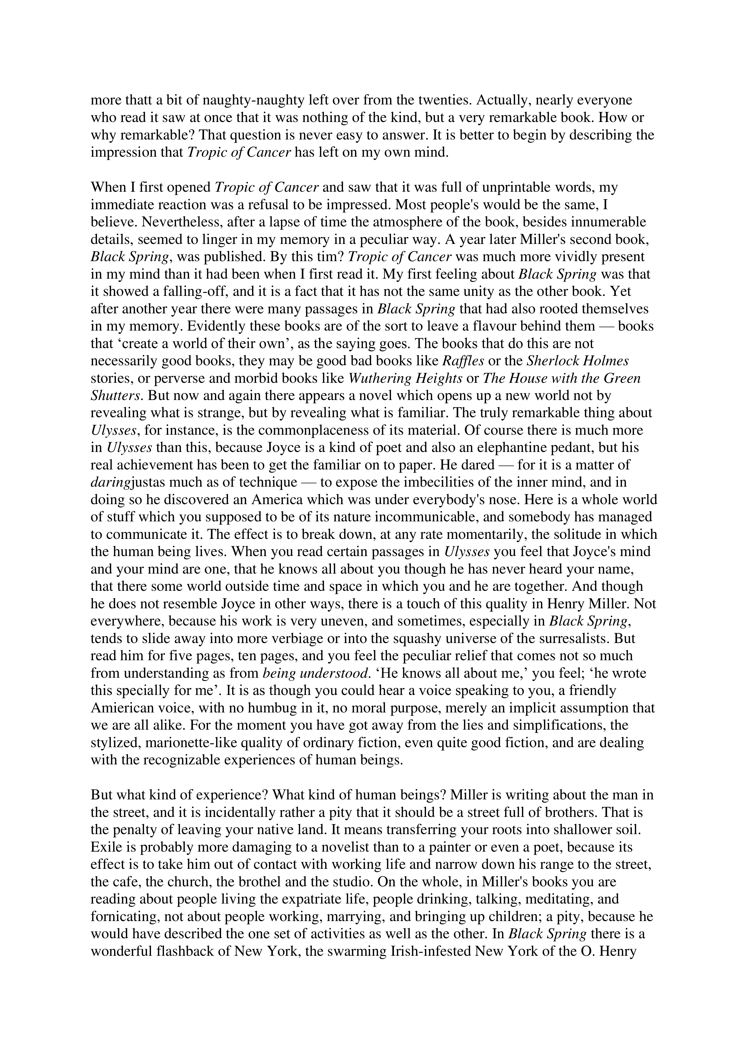 Inside the Whale Essay — page 2
