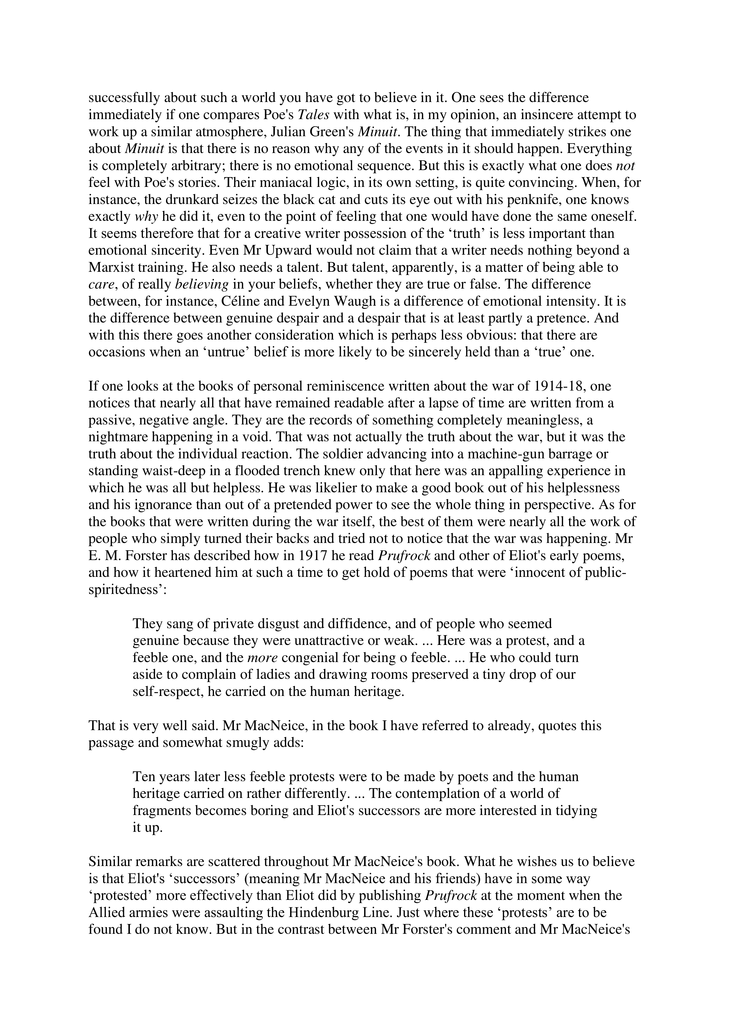 Inside the Whale Essay — page 20