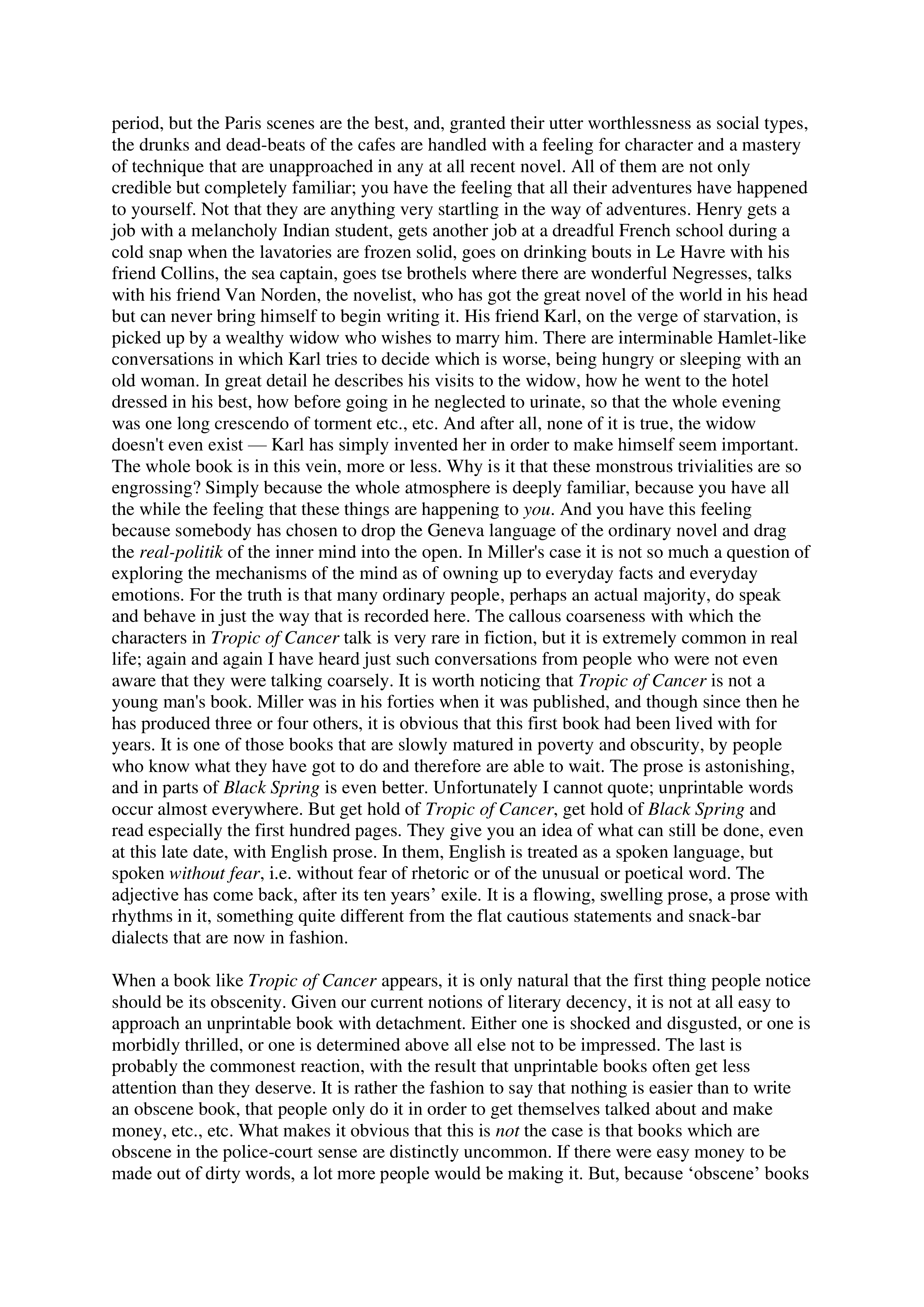 Inside the Whale Essay — page 3