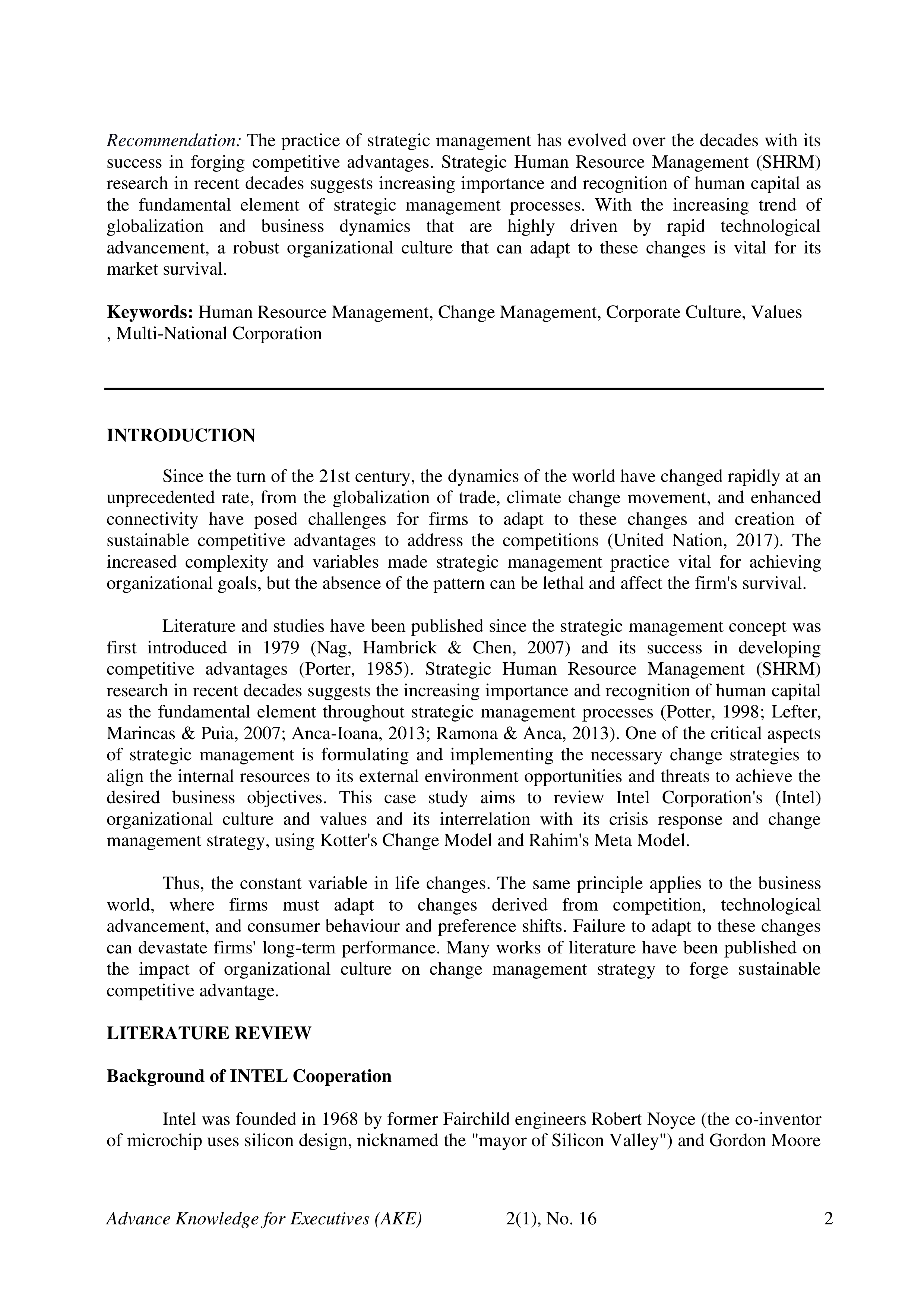 Intel Case Study — page 2