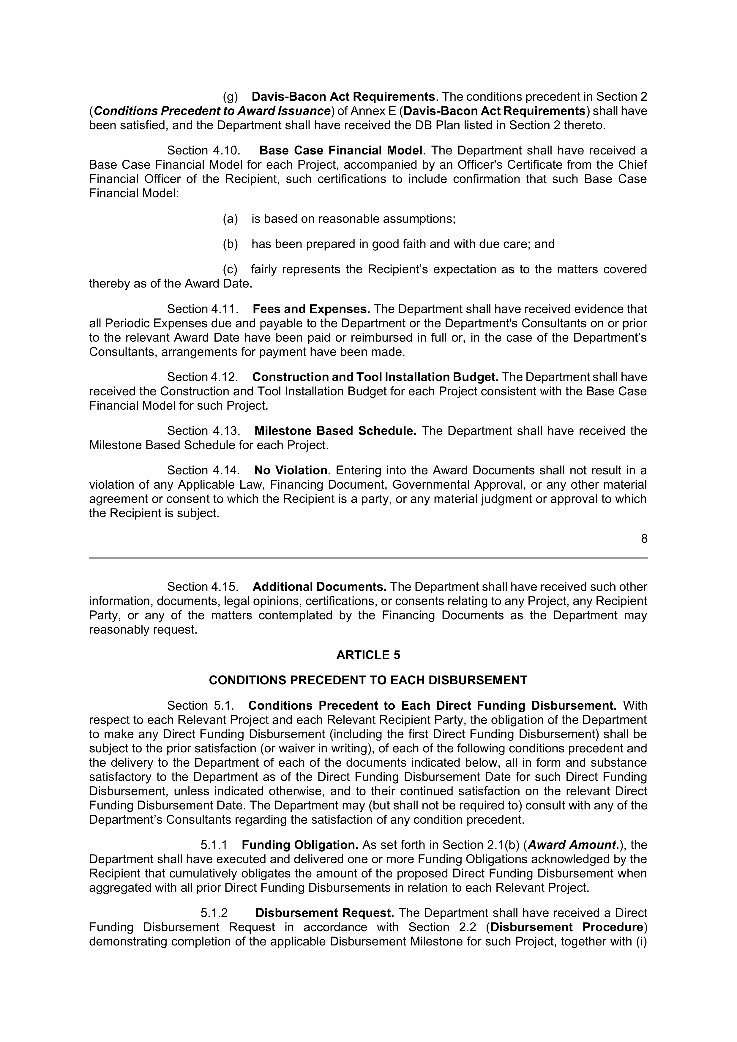 INTEL DIRECT FUNDING AGREEMENT — page 12
