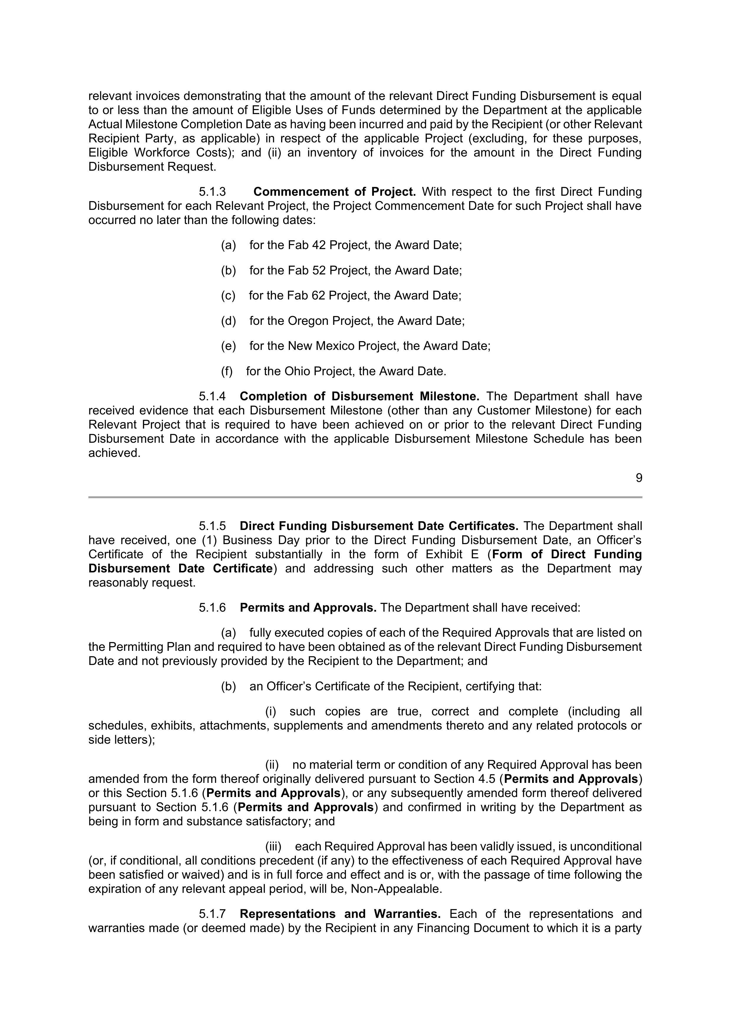 INTEL DIRECT FUNDING AGREEMENT — page 13