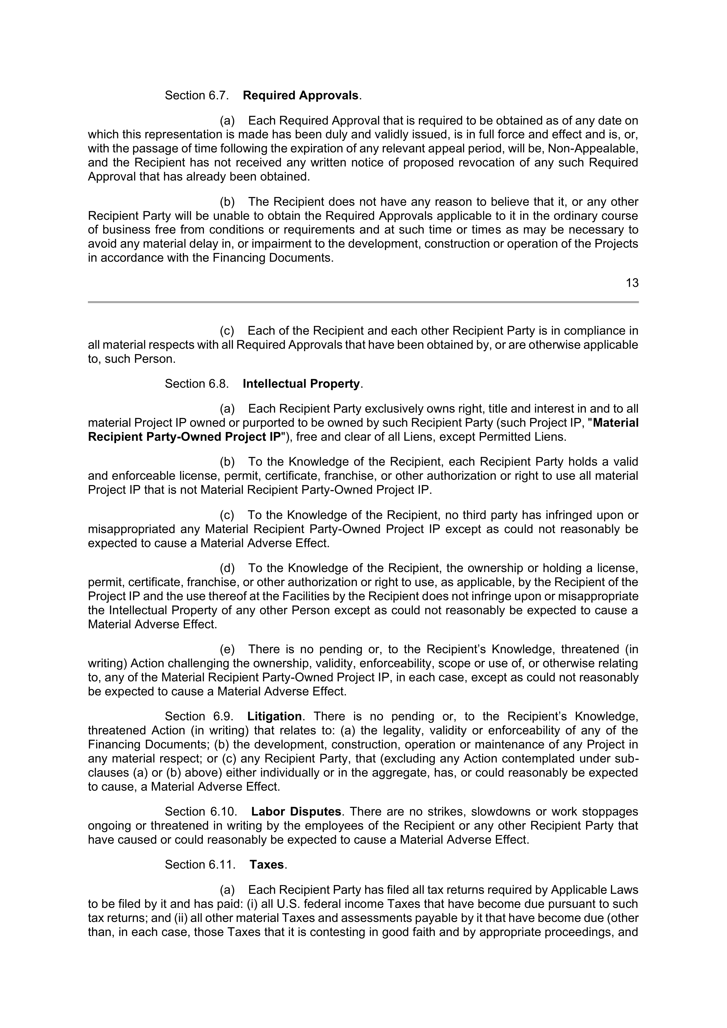 INTEL DIRECT FUNDING AGREEMENT — page 17