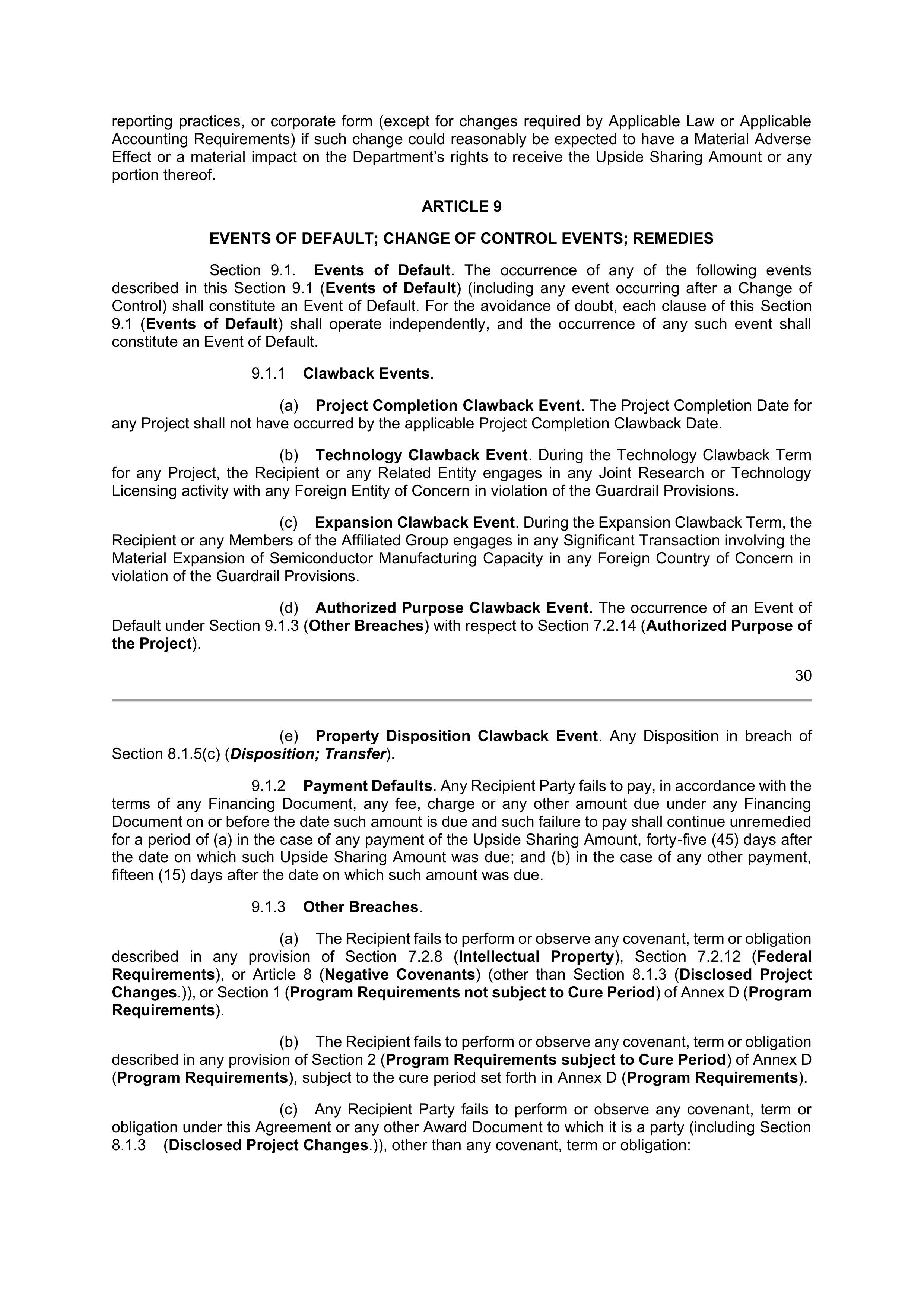 INTEL DIRECT FUNDING AGREEMENT — page 33