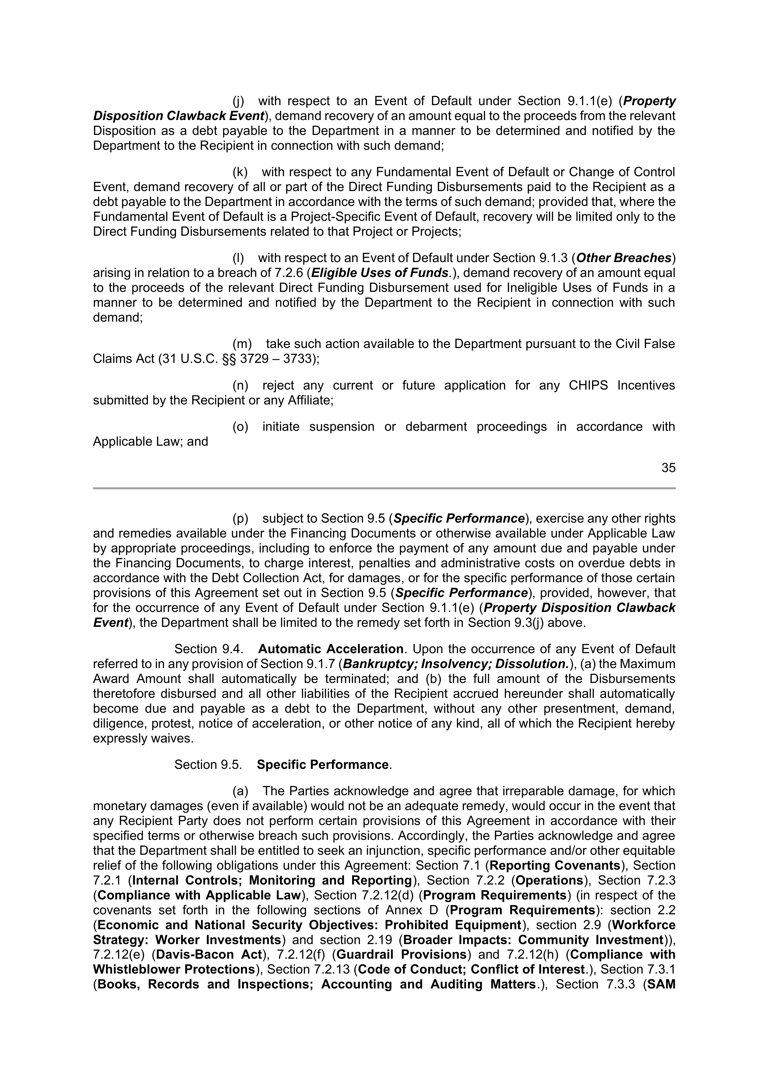 INTEL DIRECT FUNDING AGREEMENT — page 38