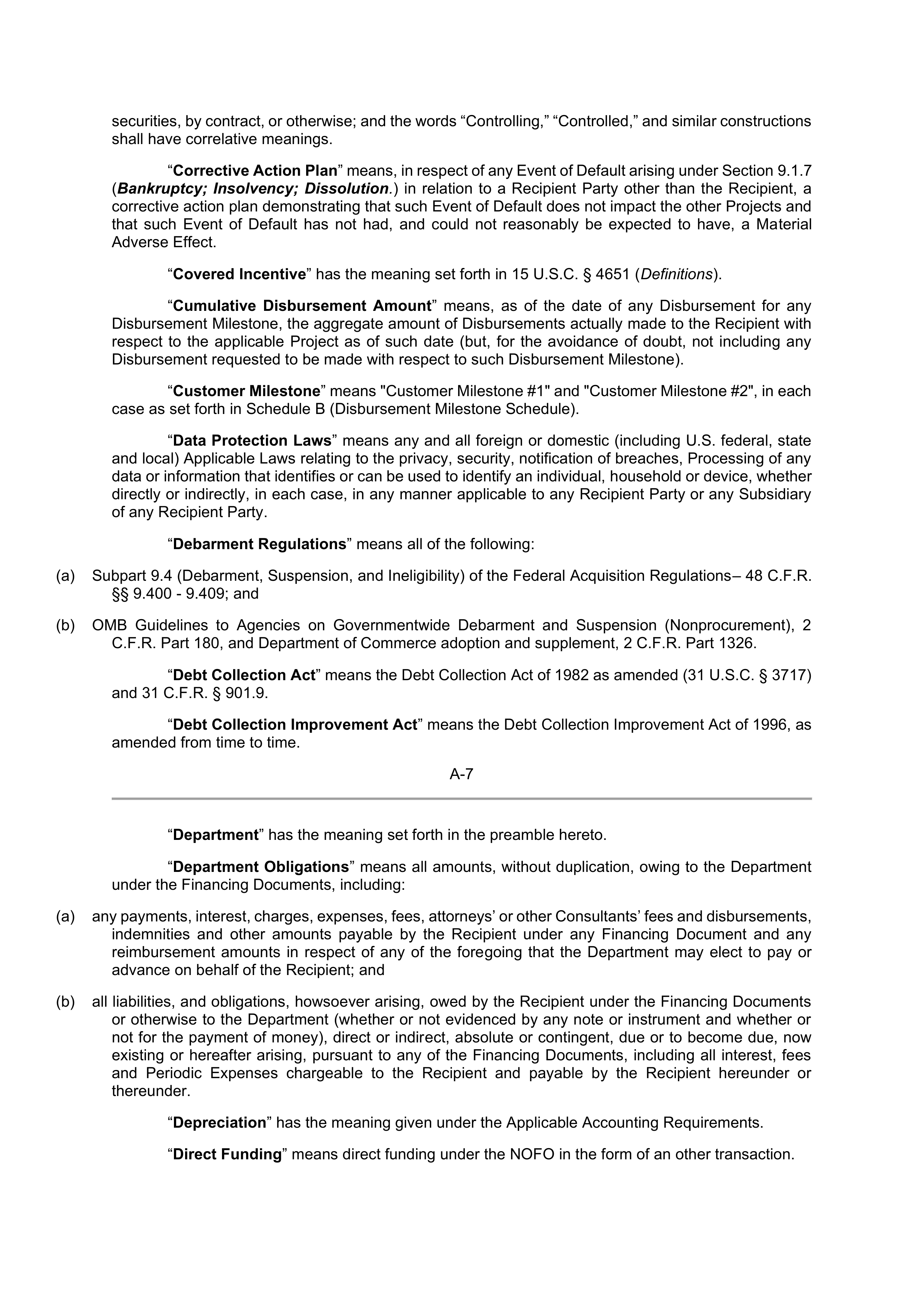 INTEL DIRECT FUNDING AGREEMENT — page 54
