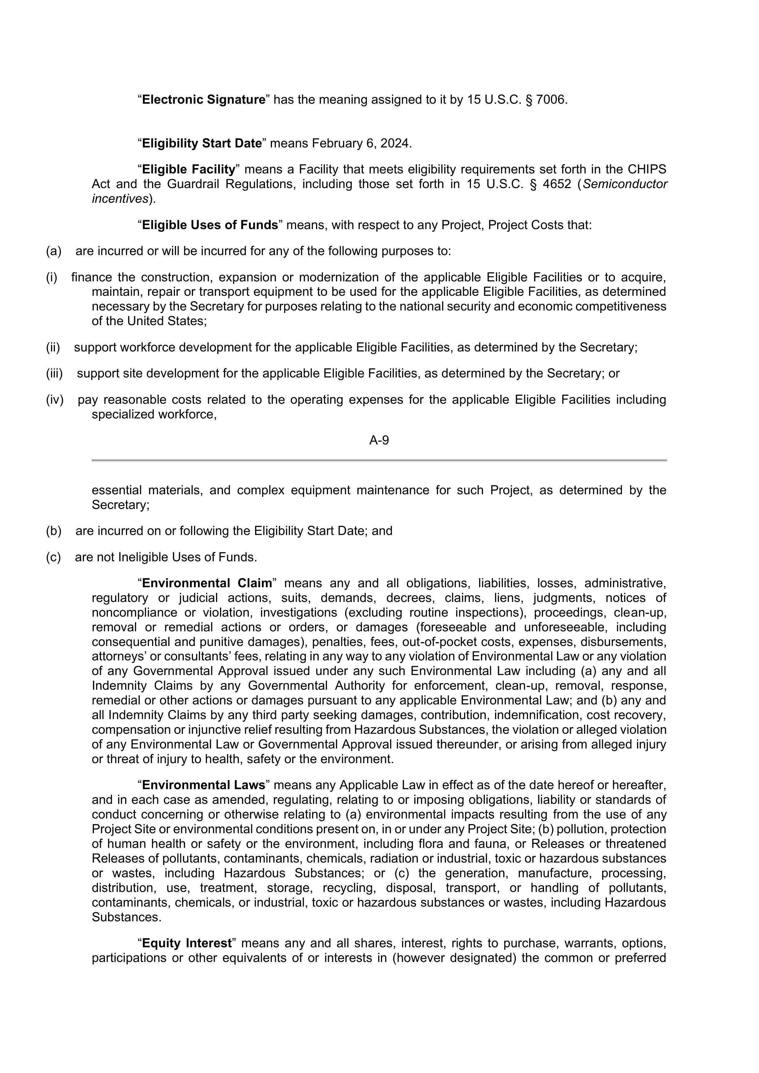 INTEL DIRECT FUNDING AGREEMENT — page 56