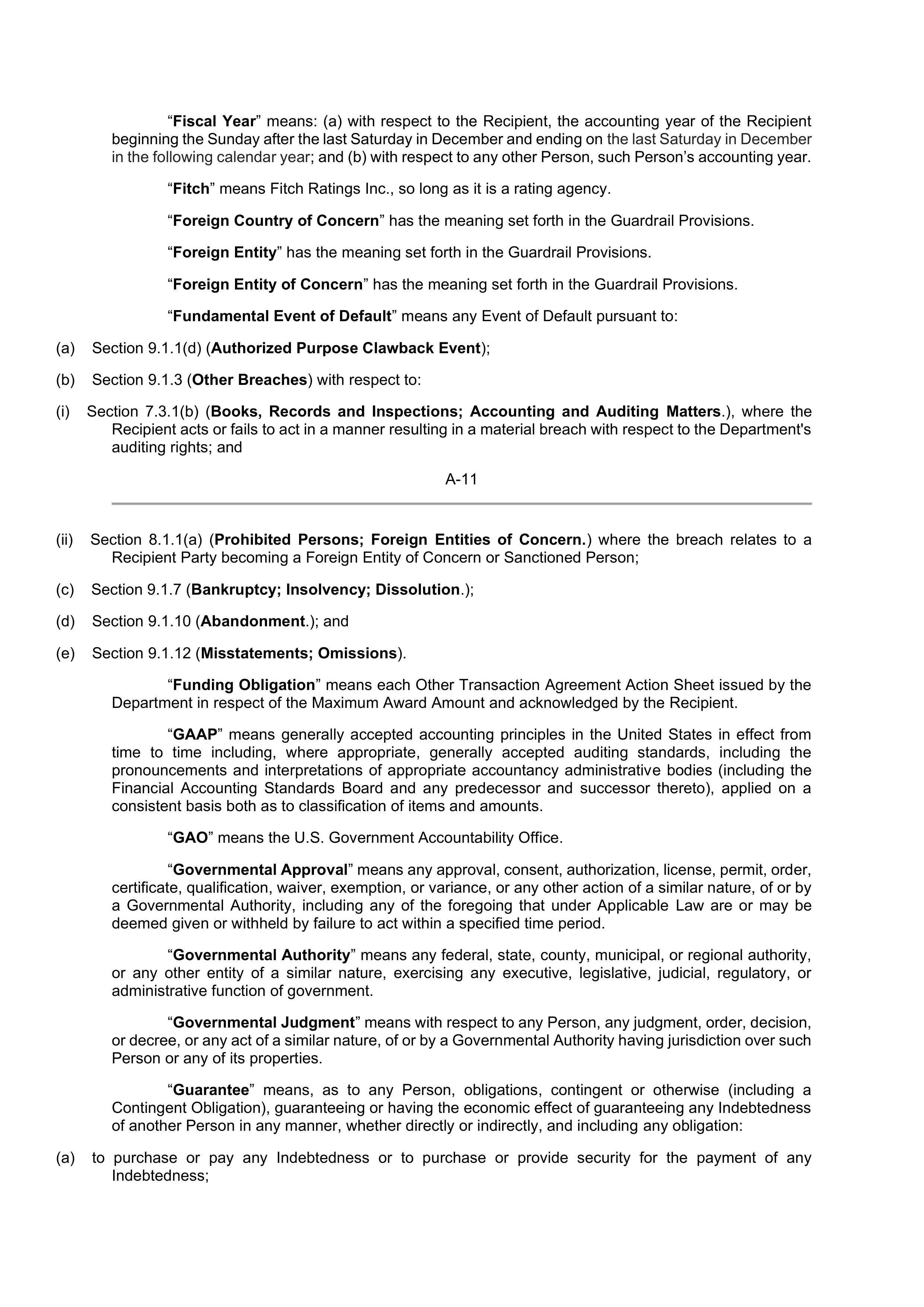 INTEL DIRECT FUNDING AGREEMENT — page 58