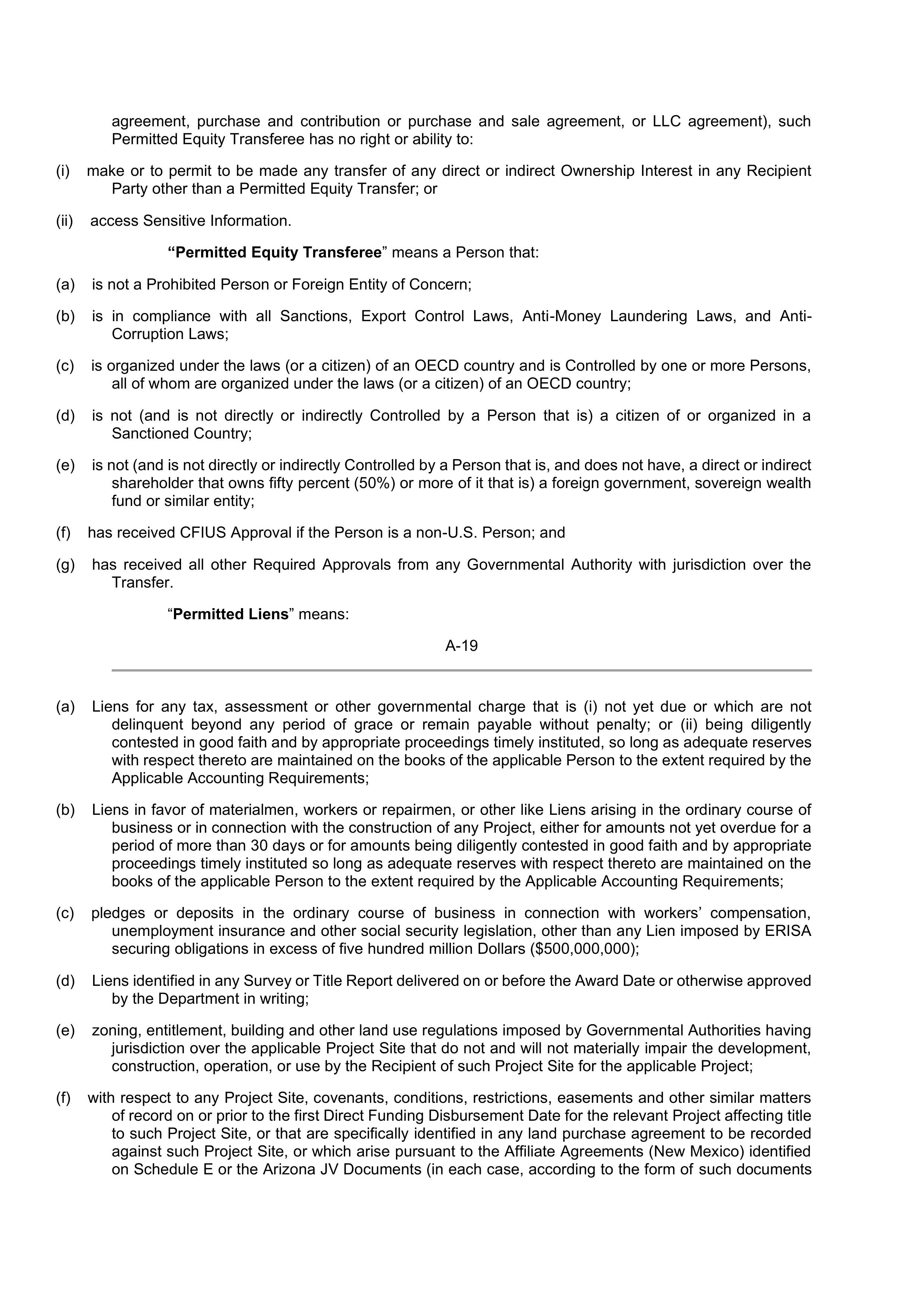 INTEL DIRECT FUNDING AGREEMENT — page 65