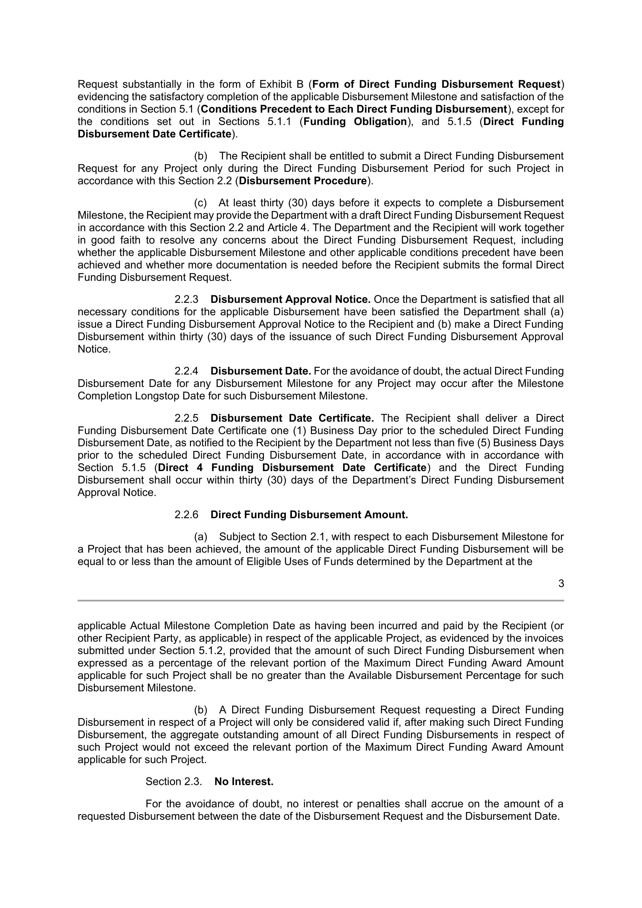 INTEL DIRECT FUNDING AGREEMENT — page 7