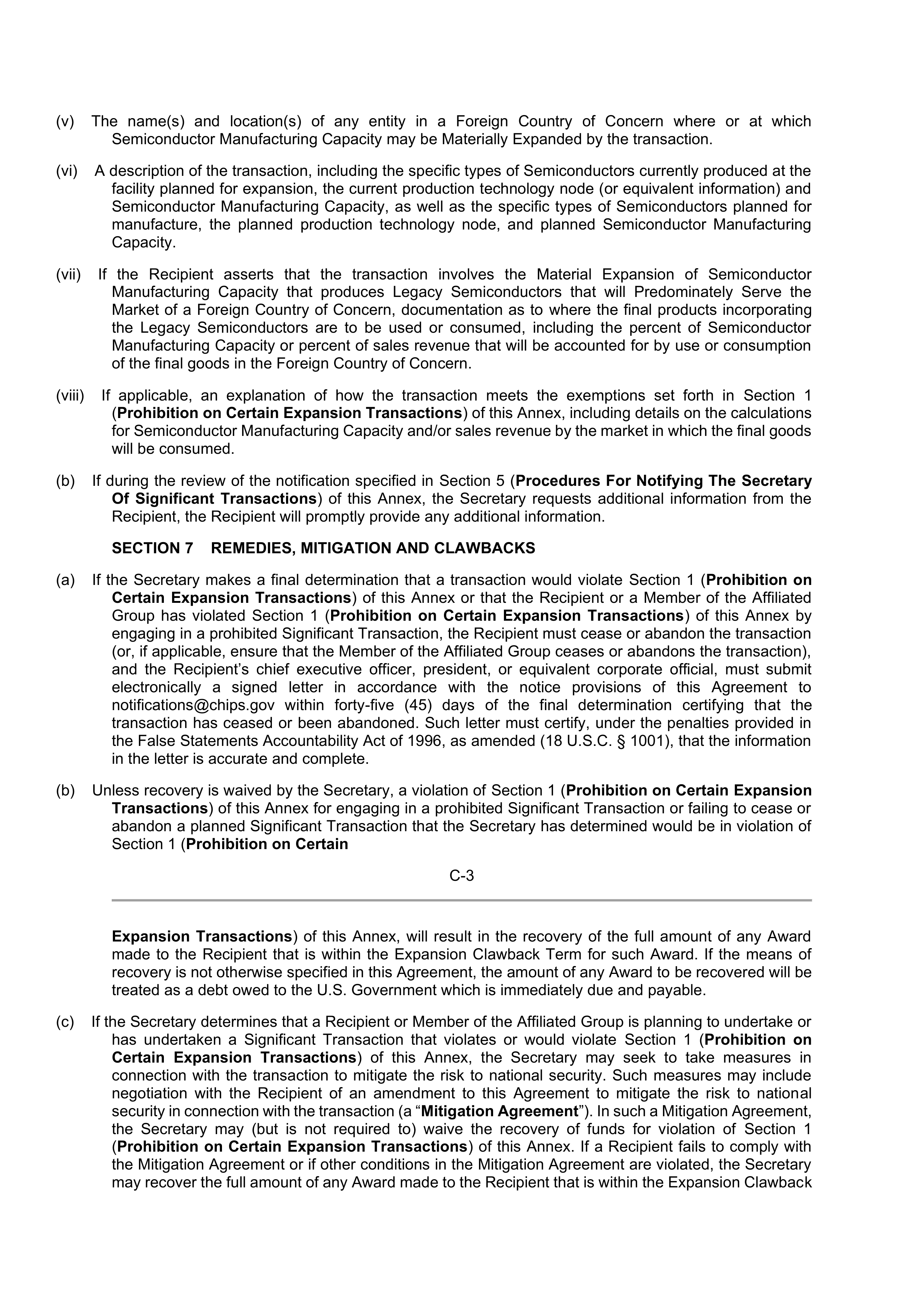 INTEL DIRECT FUNDING AGREEMENT — page 79