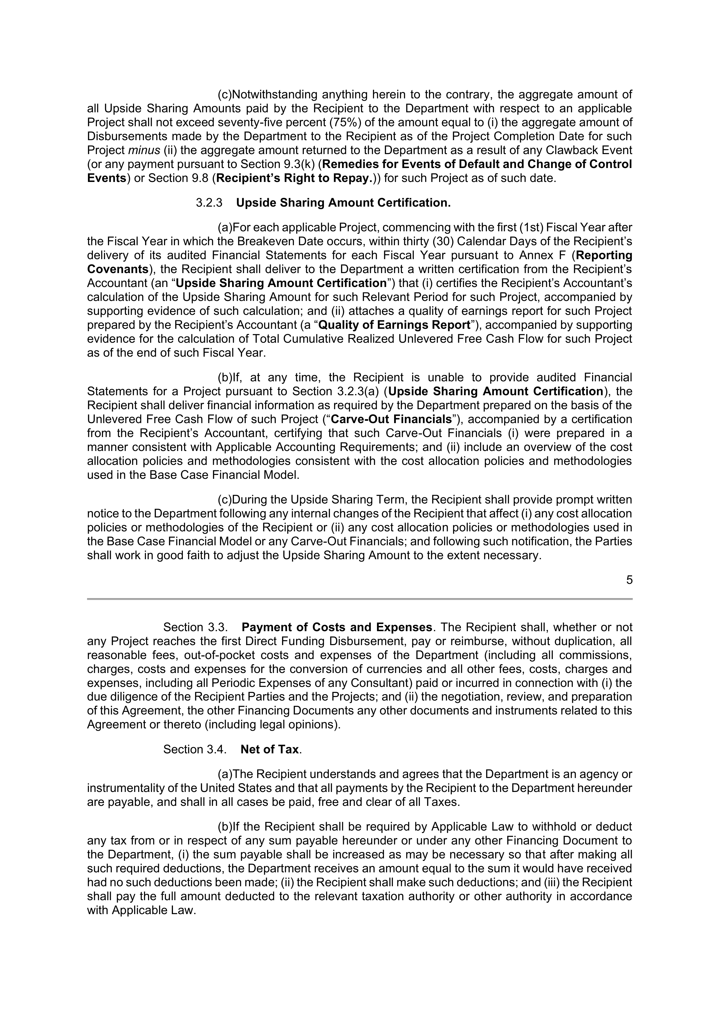 INTEL DIRECT FUNDING AGREEMENT — page 9
