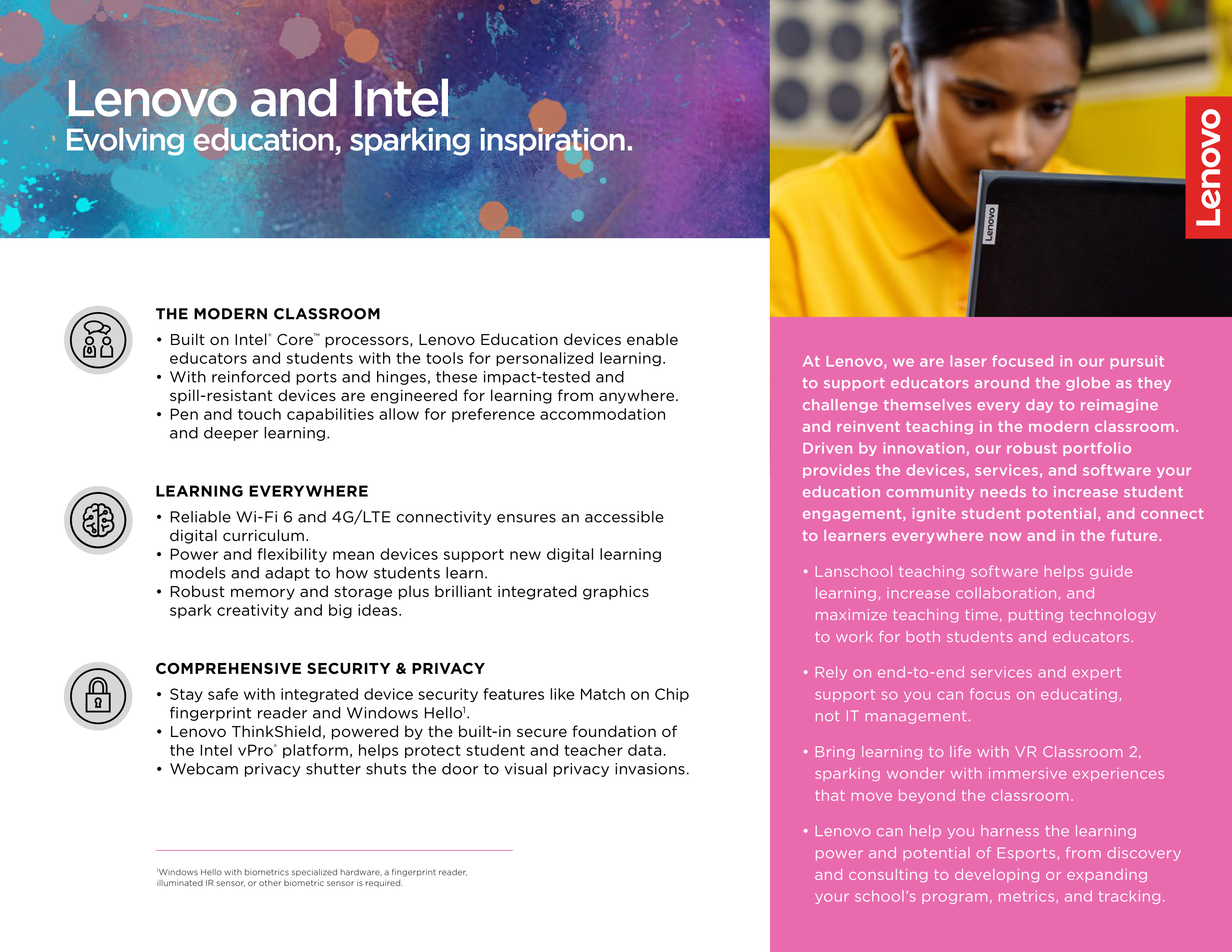 Intel Education Devices Brochure — page 2