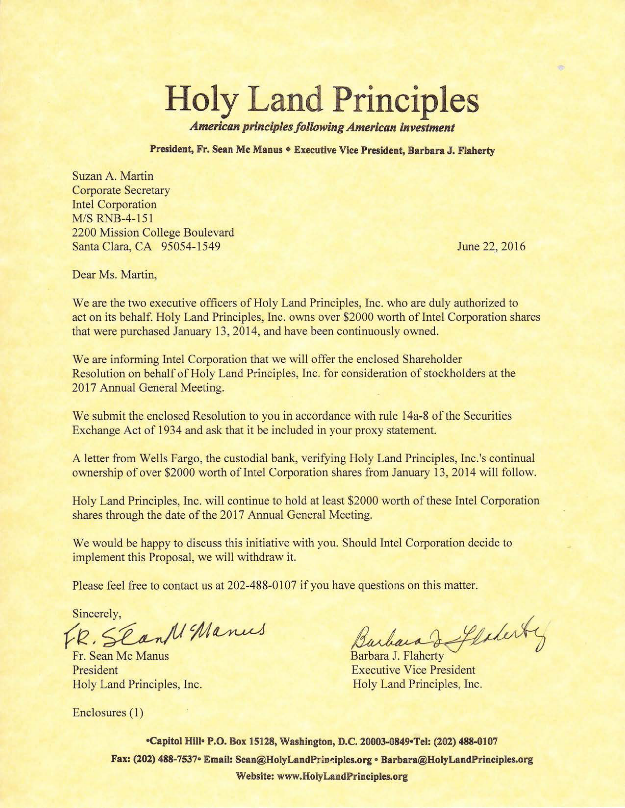Intel Proposal  — page 17