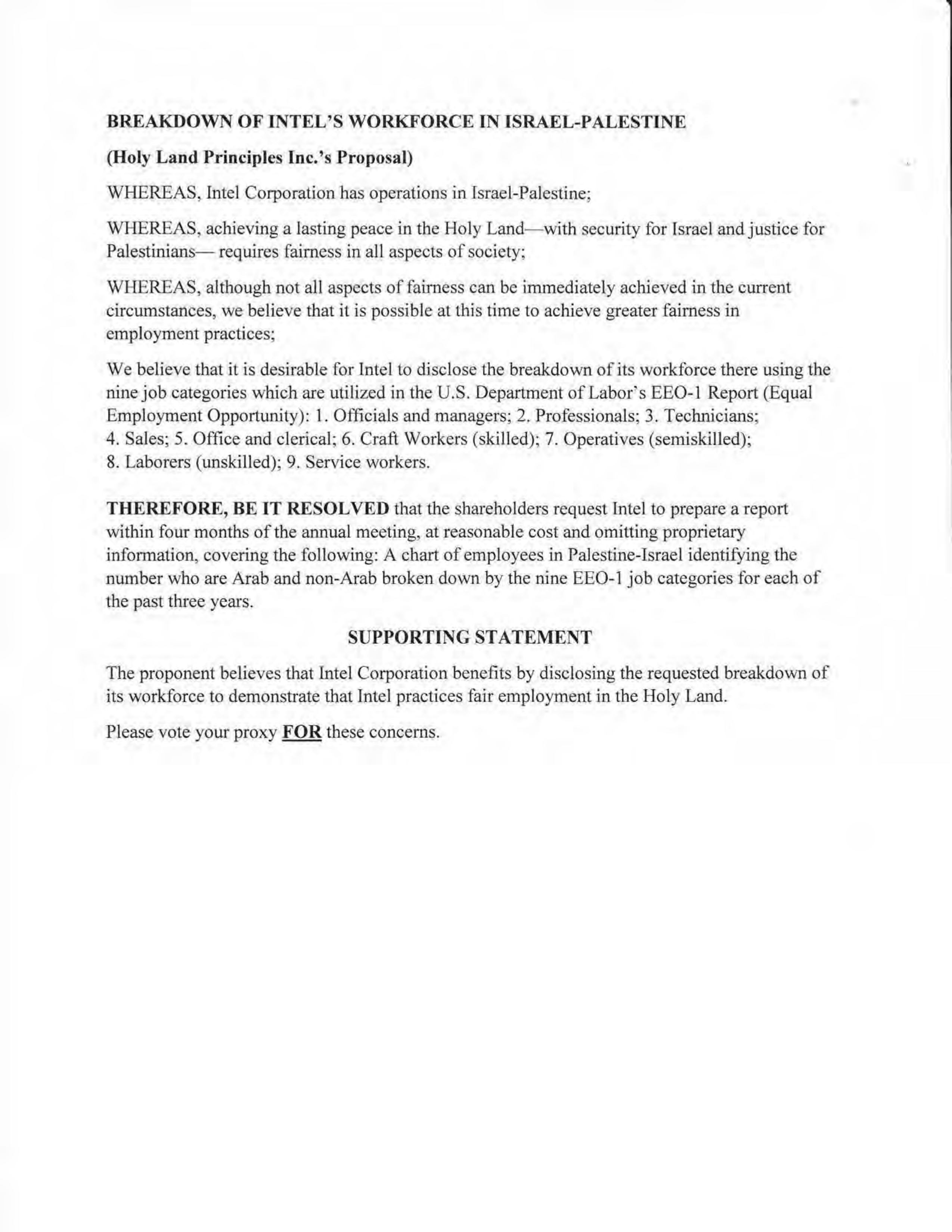 Intel Proposal  — page 18