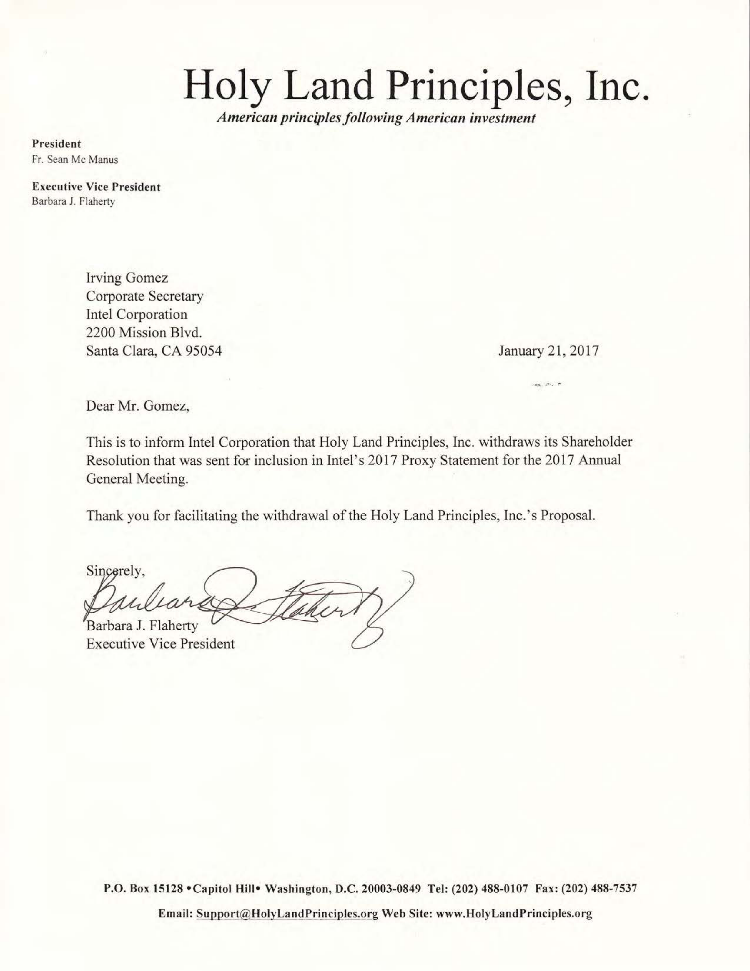 Intel Proposal  — page 4