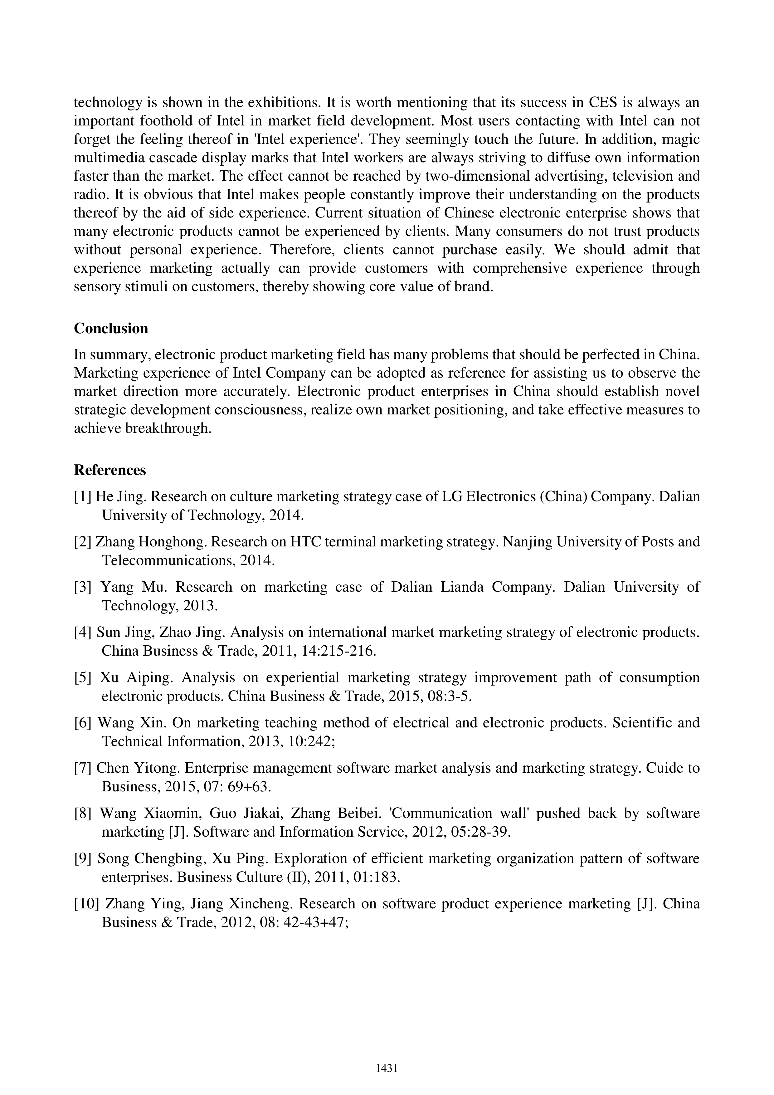 Intel Marketing Strategy — page 5