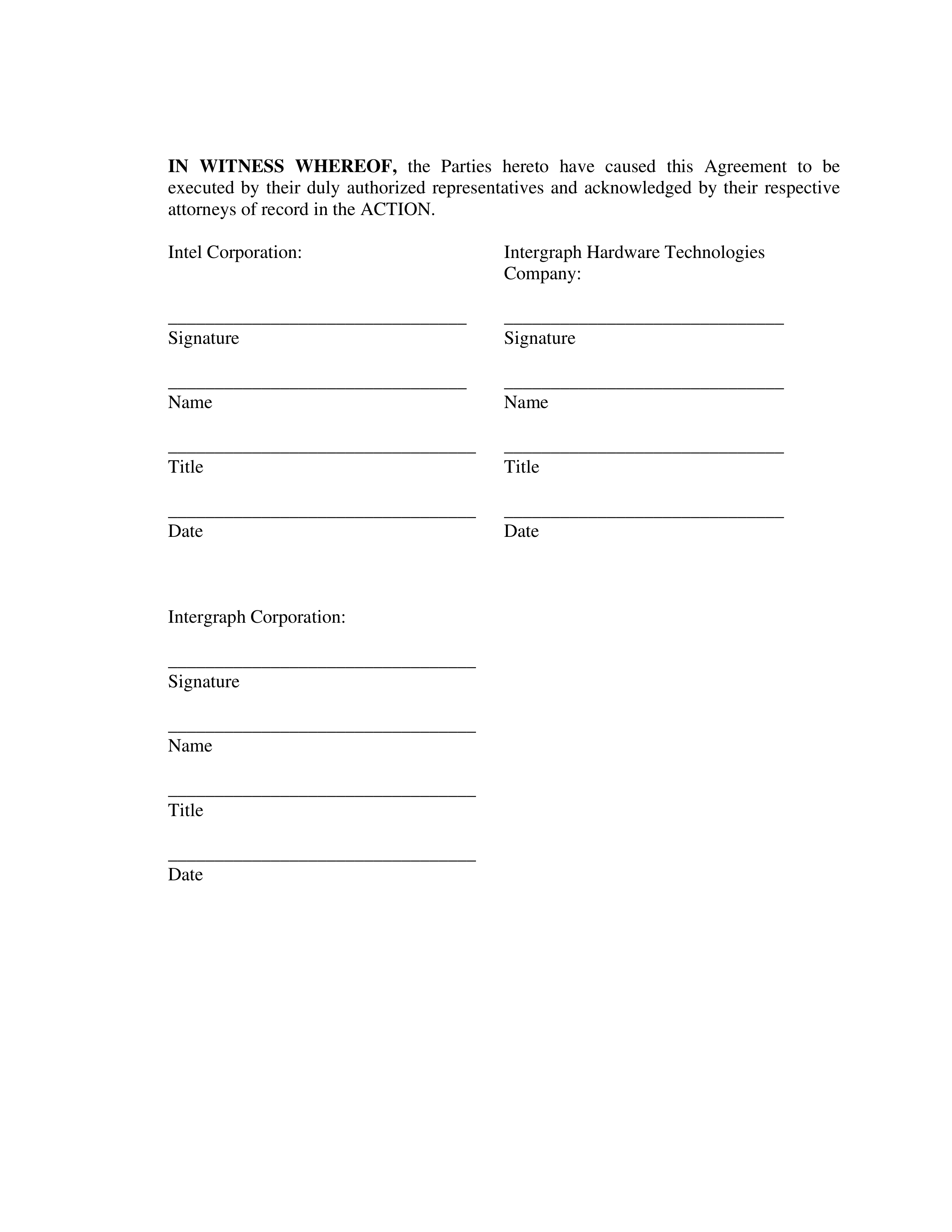 Intel Settlement Agreement — page 13