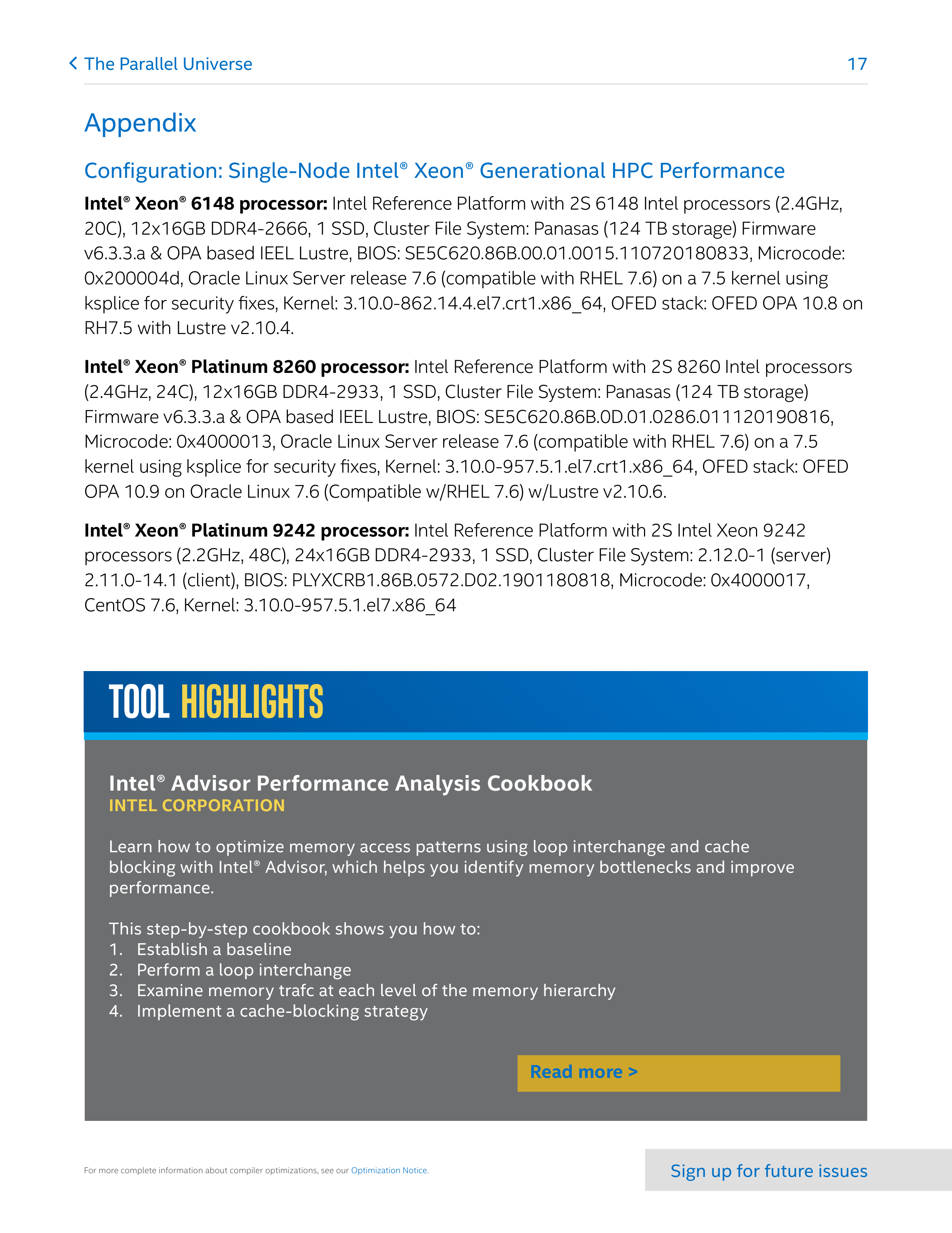 Intel Software Performance Magazine — page 17