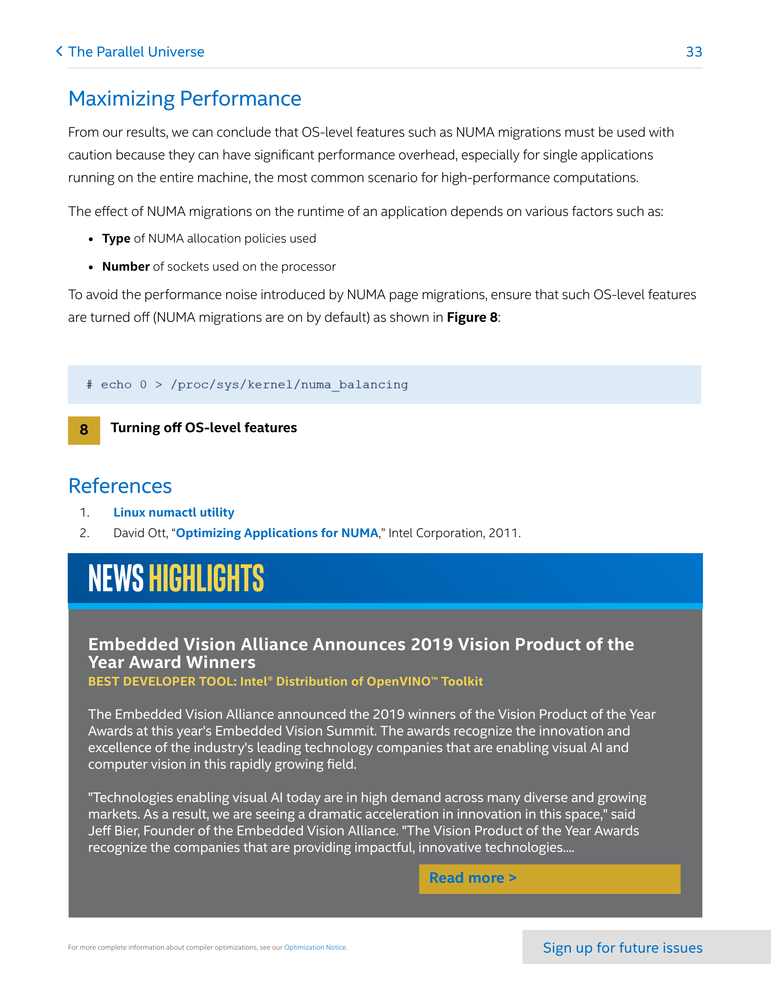 Intel Software Performance Magazine — page 33