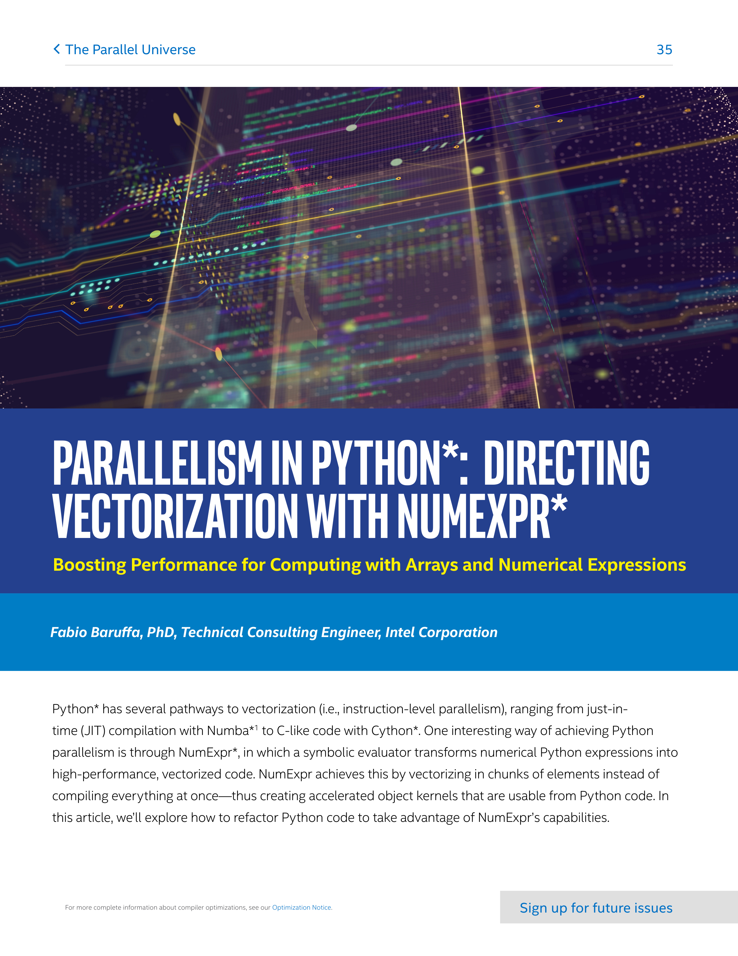 Intel Software Performance Magazine — page 35