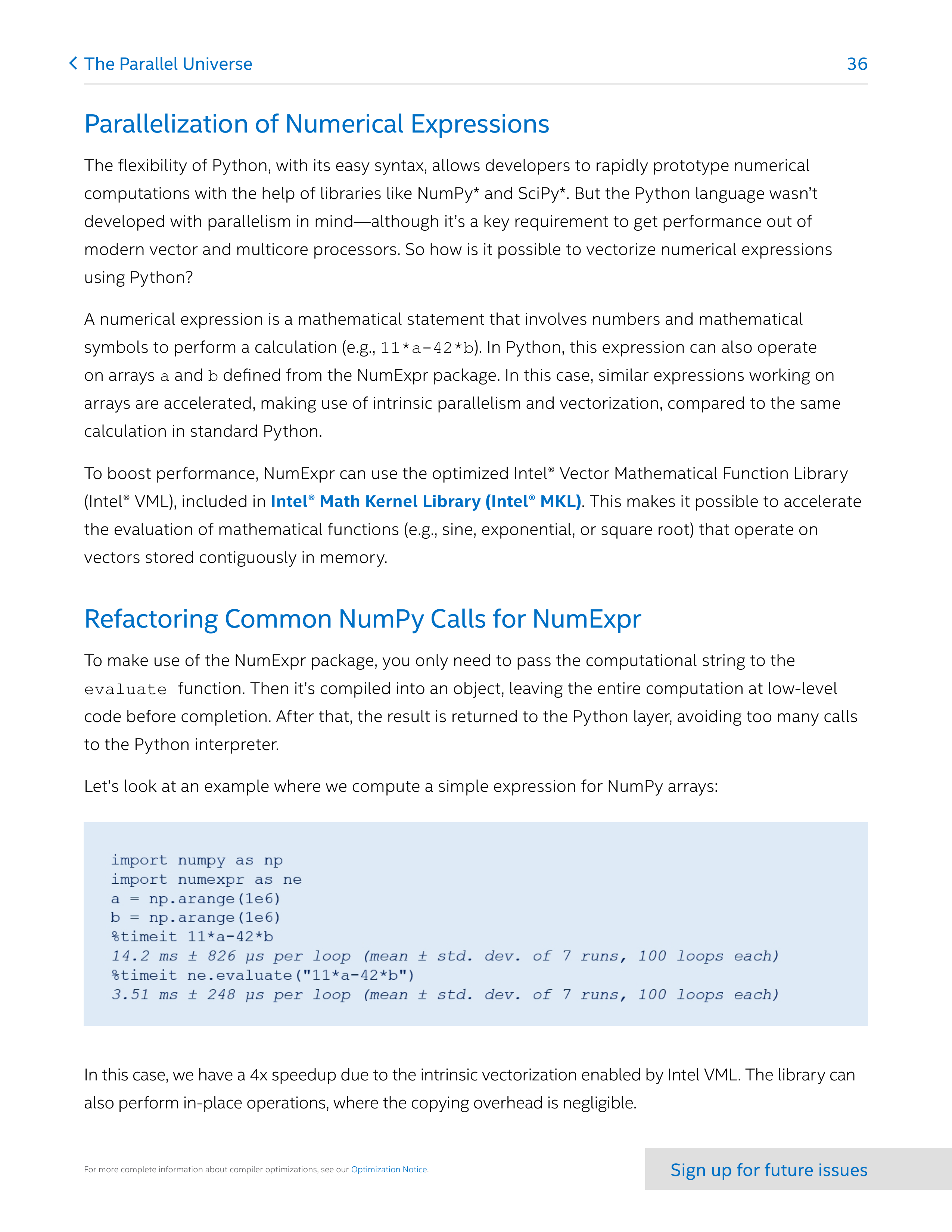 Intel Software Performance Magazine — page 36