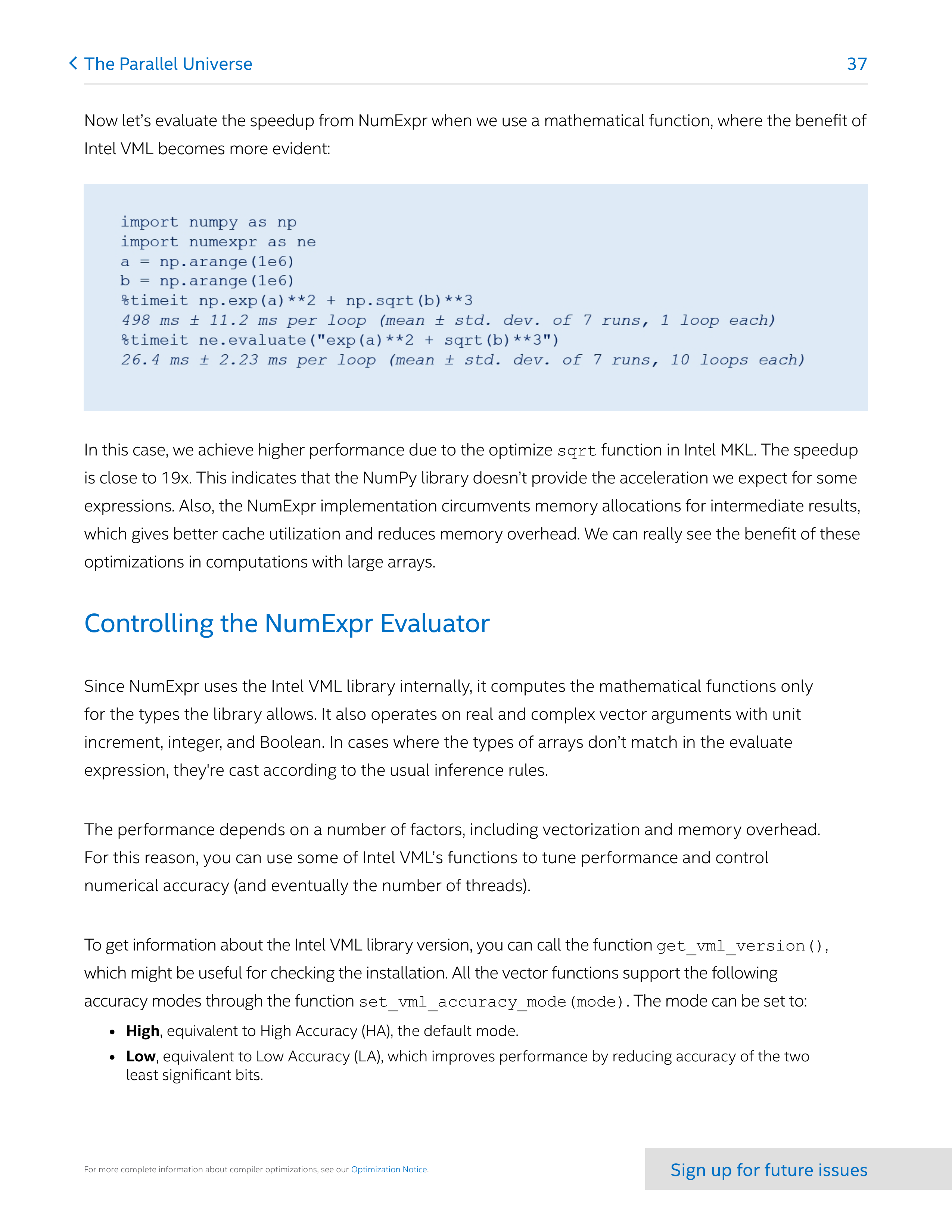 Intel Software Performance Magazine — page 37