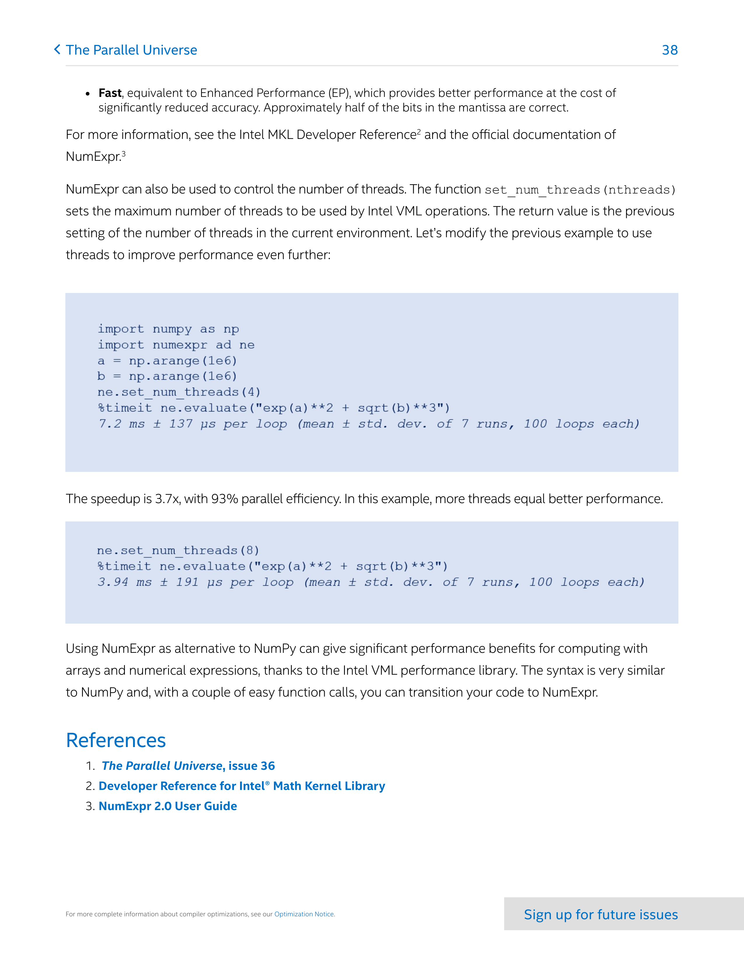 Intel Software Performance Magazine — page 38