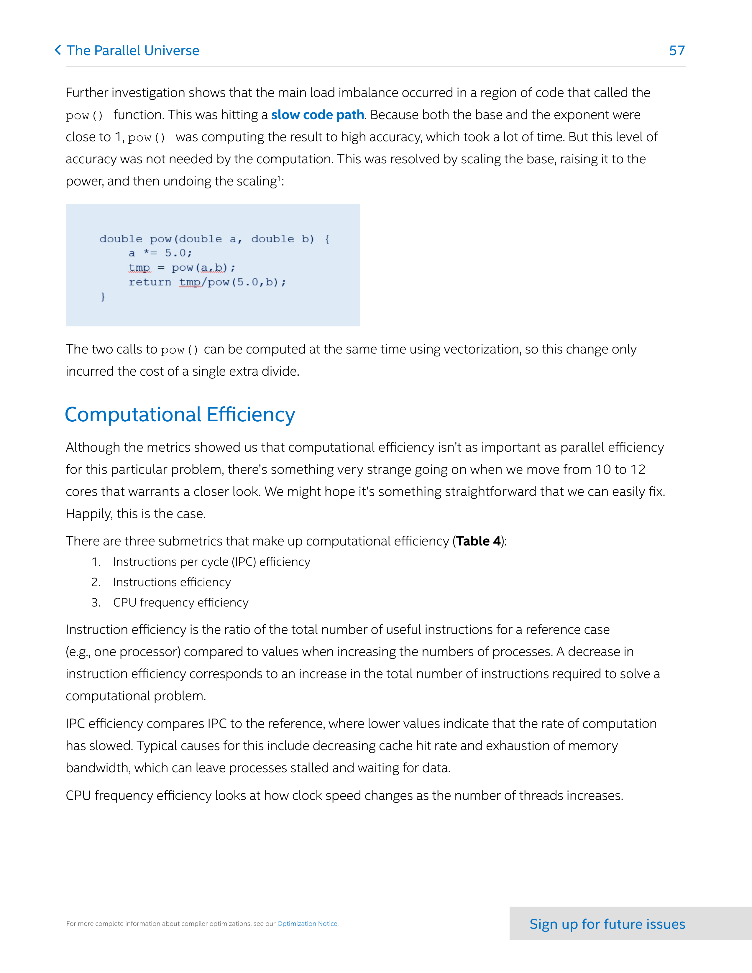 Intel Software Performance Magazine — page 57