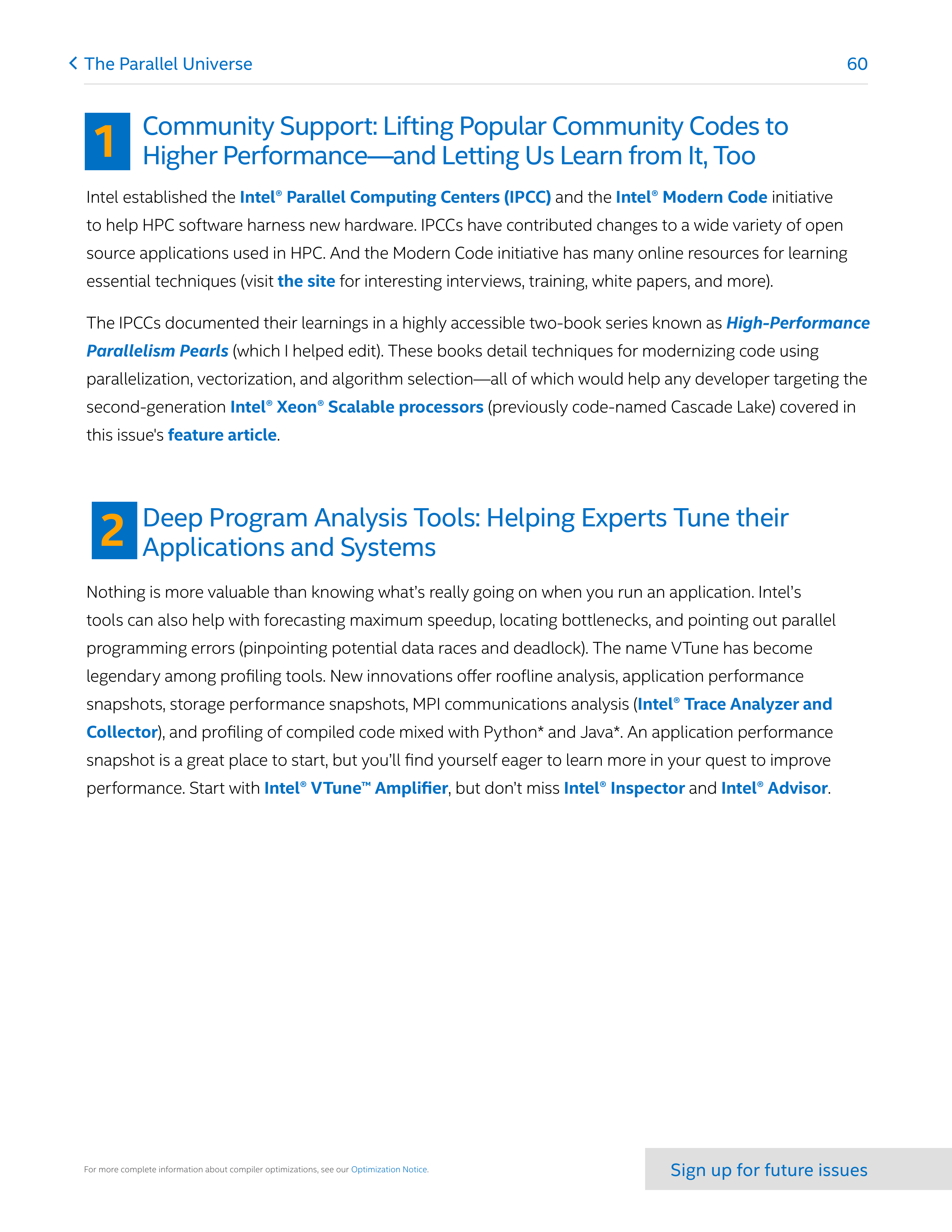 Intel Software Performance Magazine — page 60
