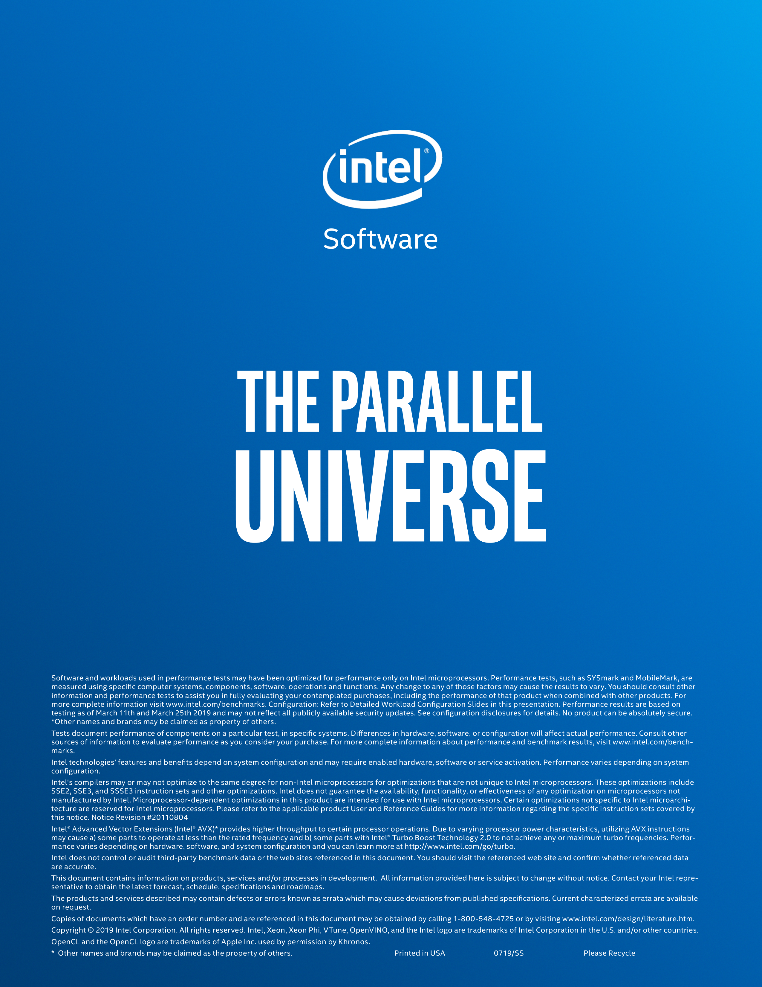 Intel Software Performance Magazine — page 63
