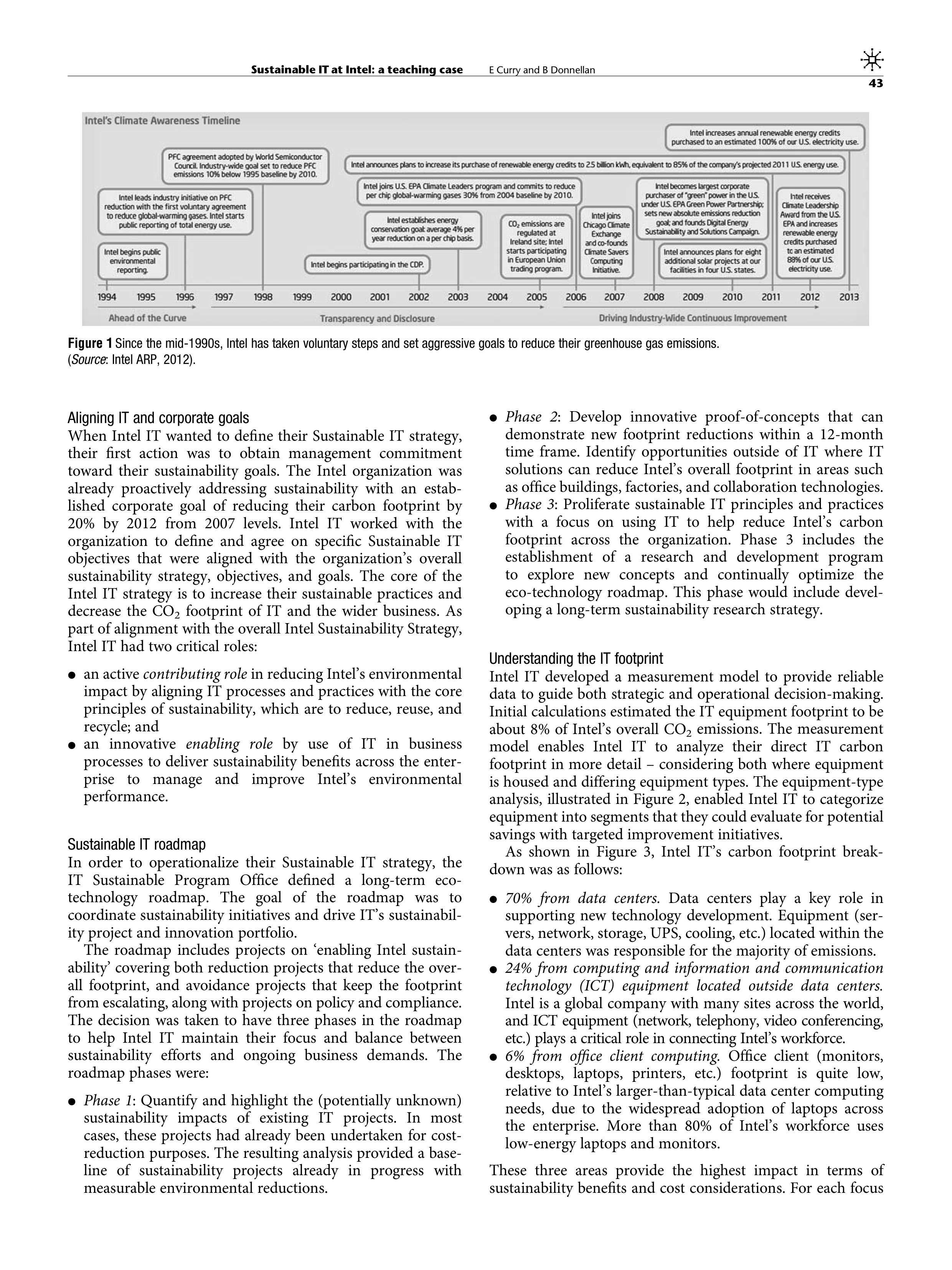 Intel Sustainability Report — page 3