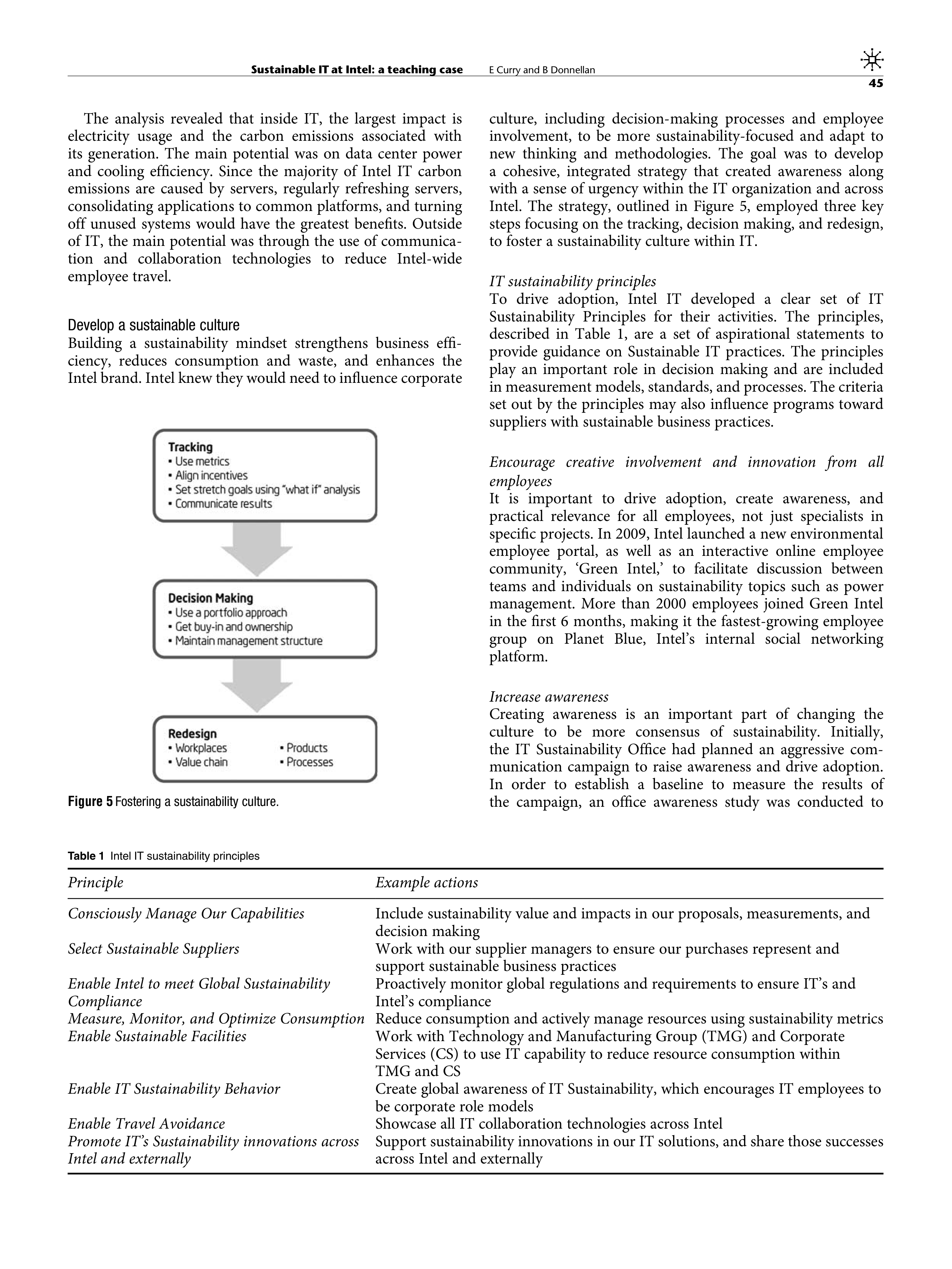 Intel Sustainability Report — page 5