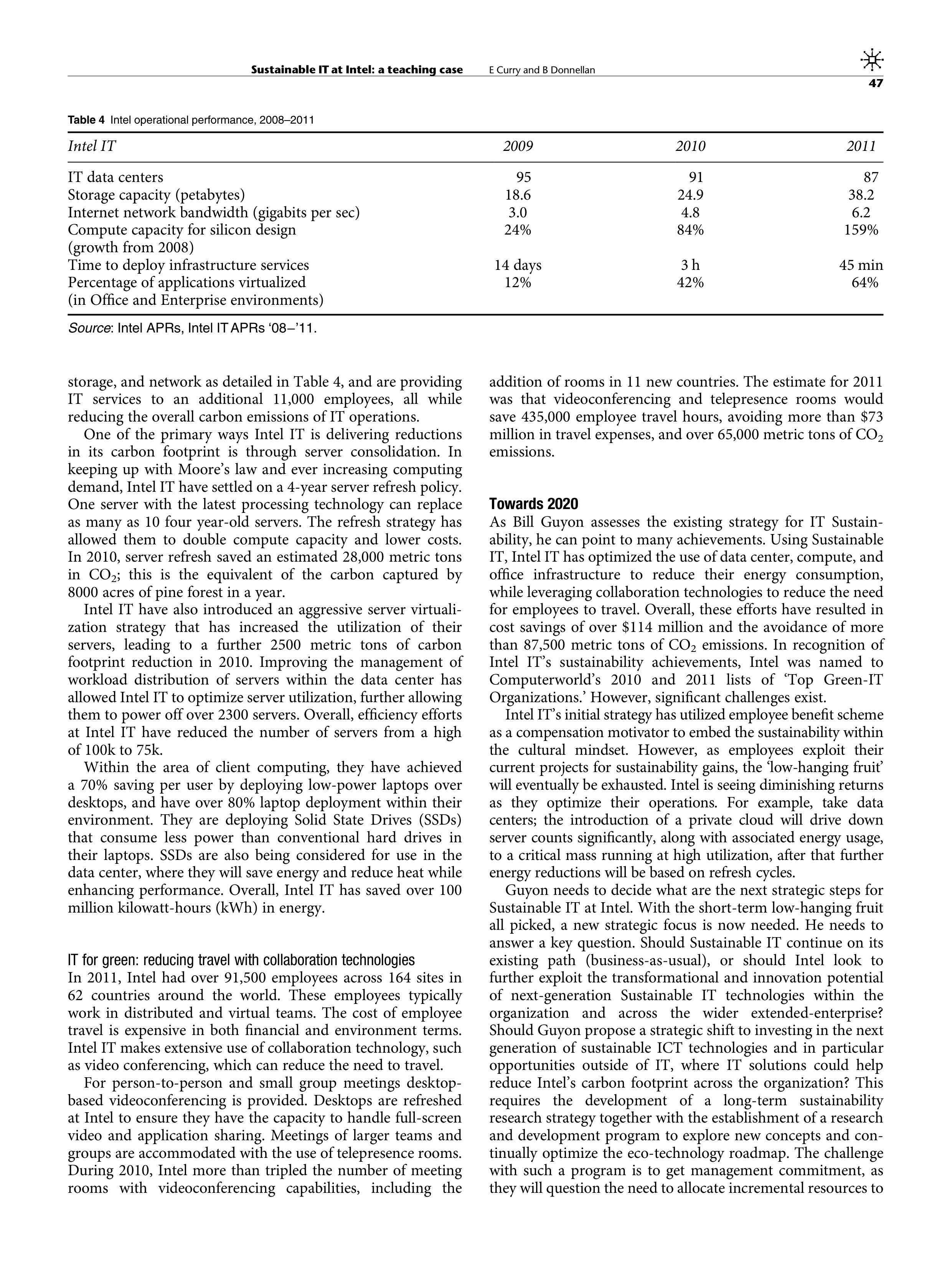 Intel Sustainability Report — page 7
