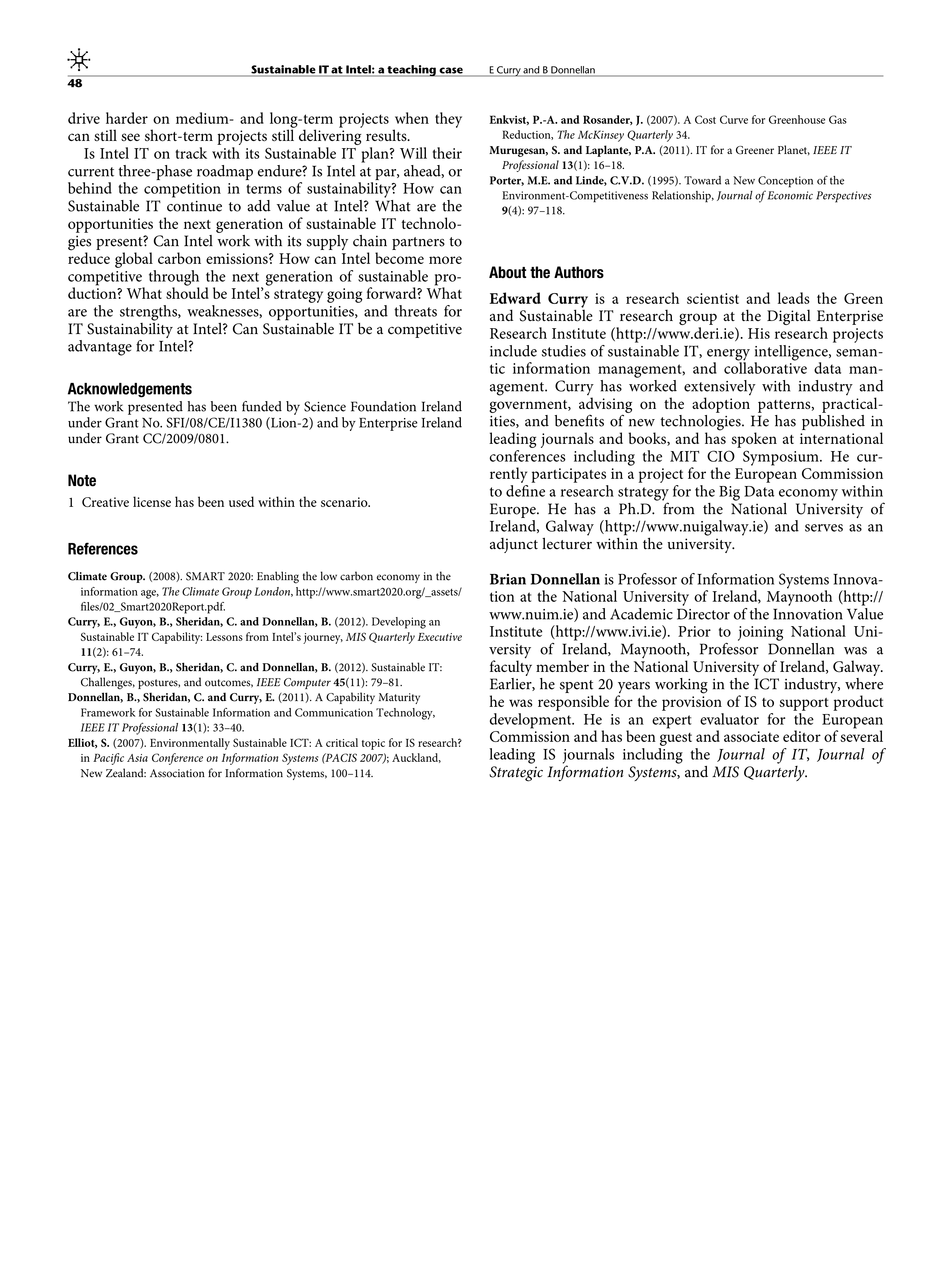 Intel Sustainability Report — page 8