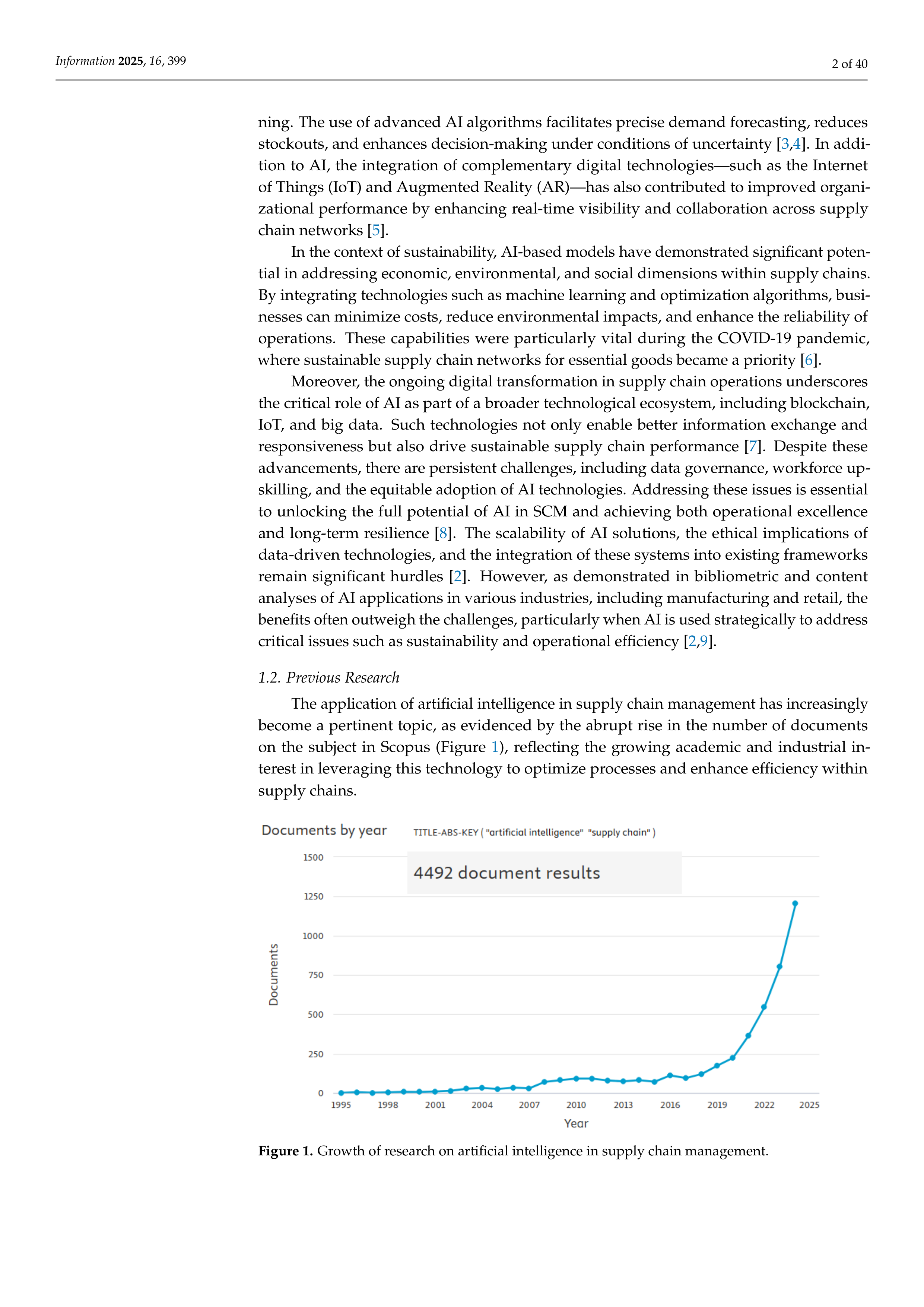 Artificial Intelligence Applications in Supply Chain Management — page 2
