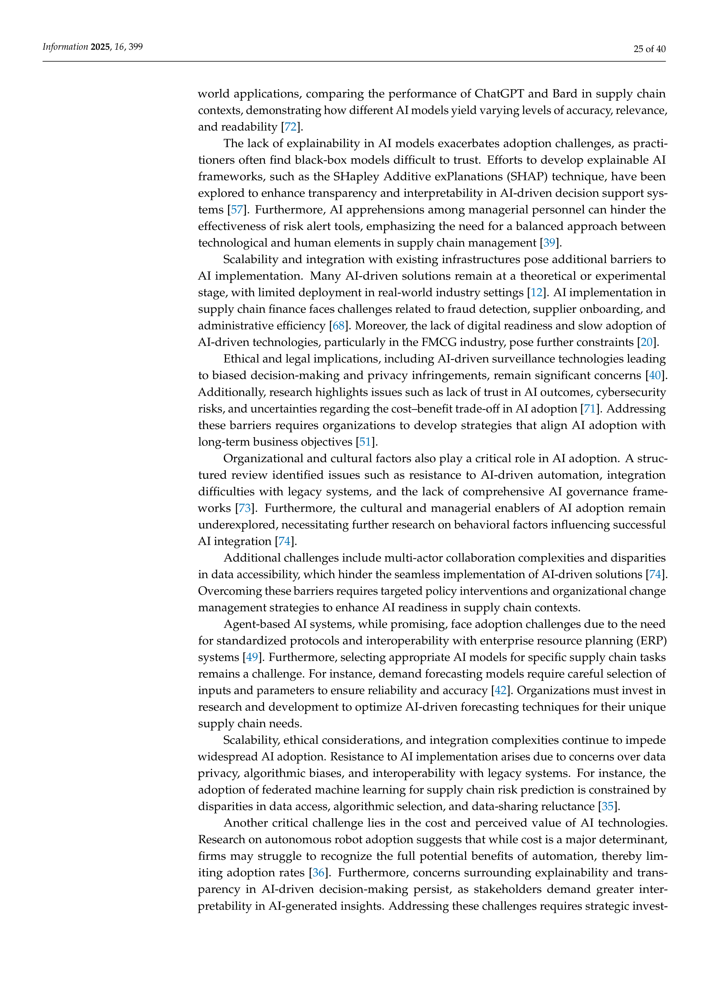 Artificial Intelligence Applications in Supply Chain Management — page 25