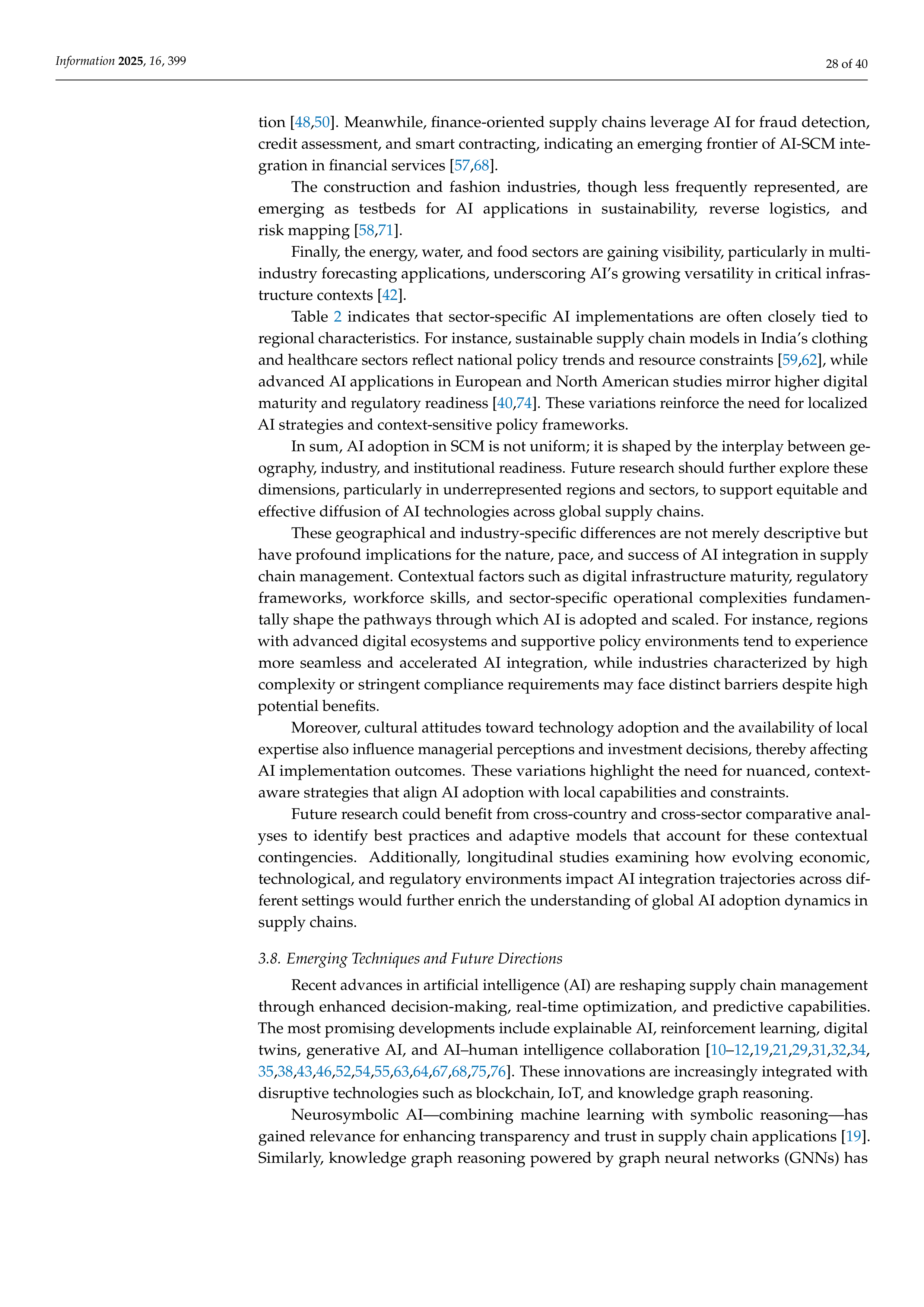 Artificial Intelligence Applications in Supply Chain Management — page 28