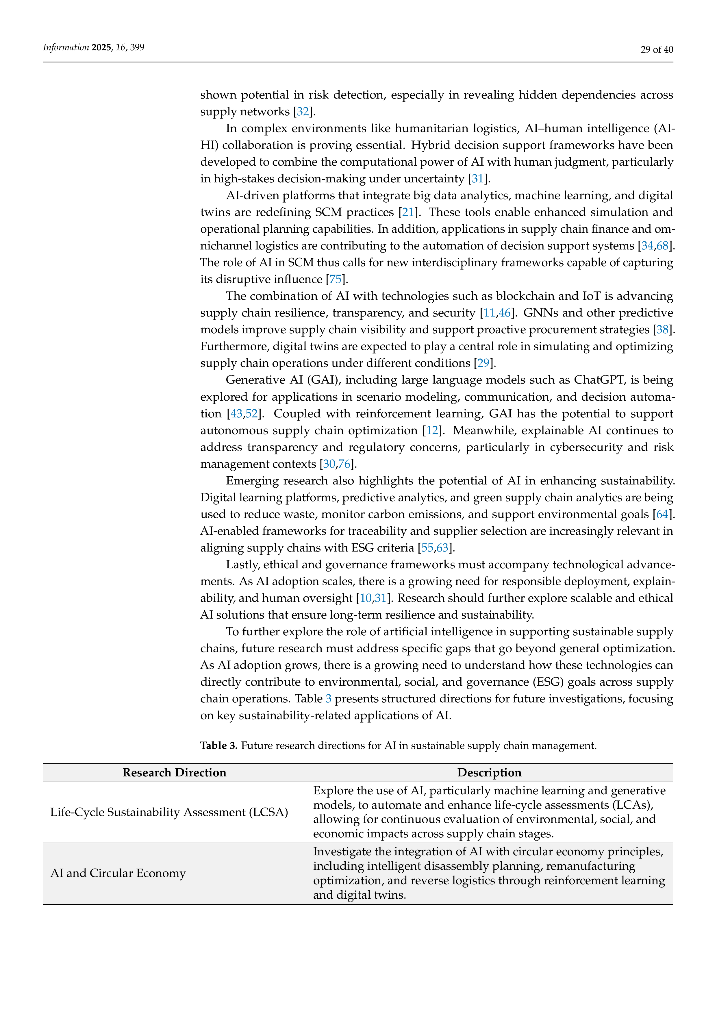 Artificial Intelligence Applications in Supply Chain Management — page 29