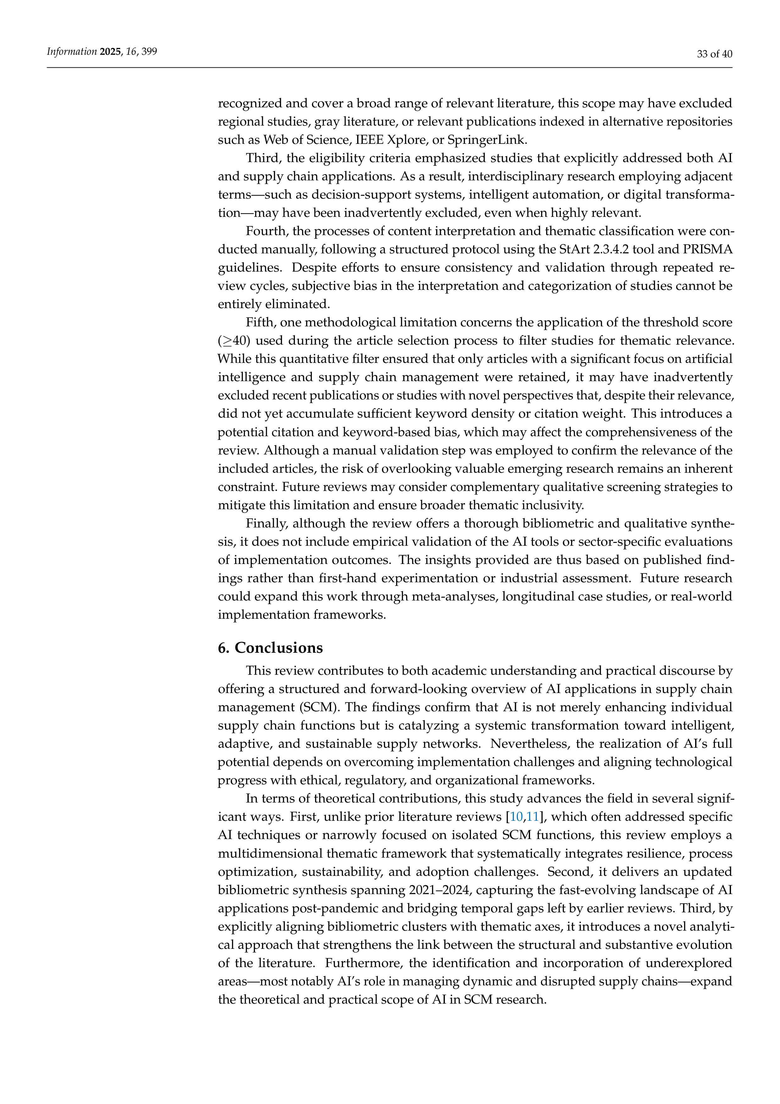 Artificial Intelligence Applications in Supply Chain Management — page 33
