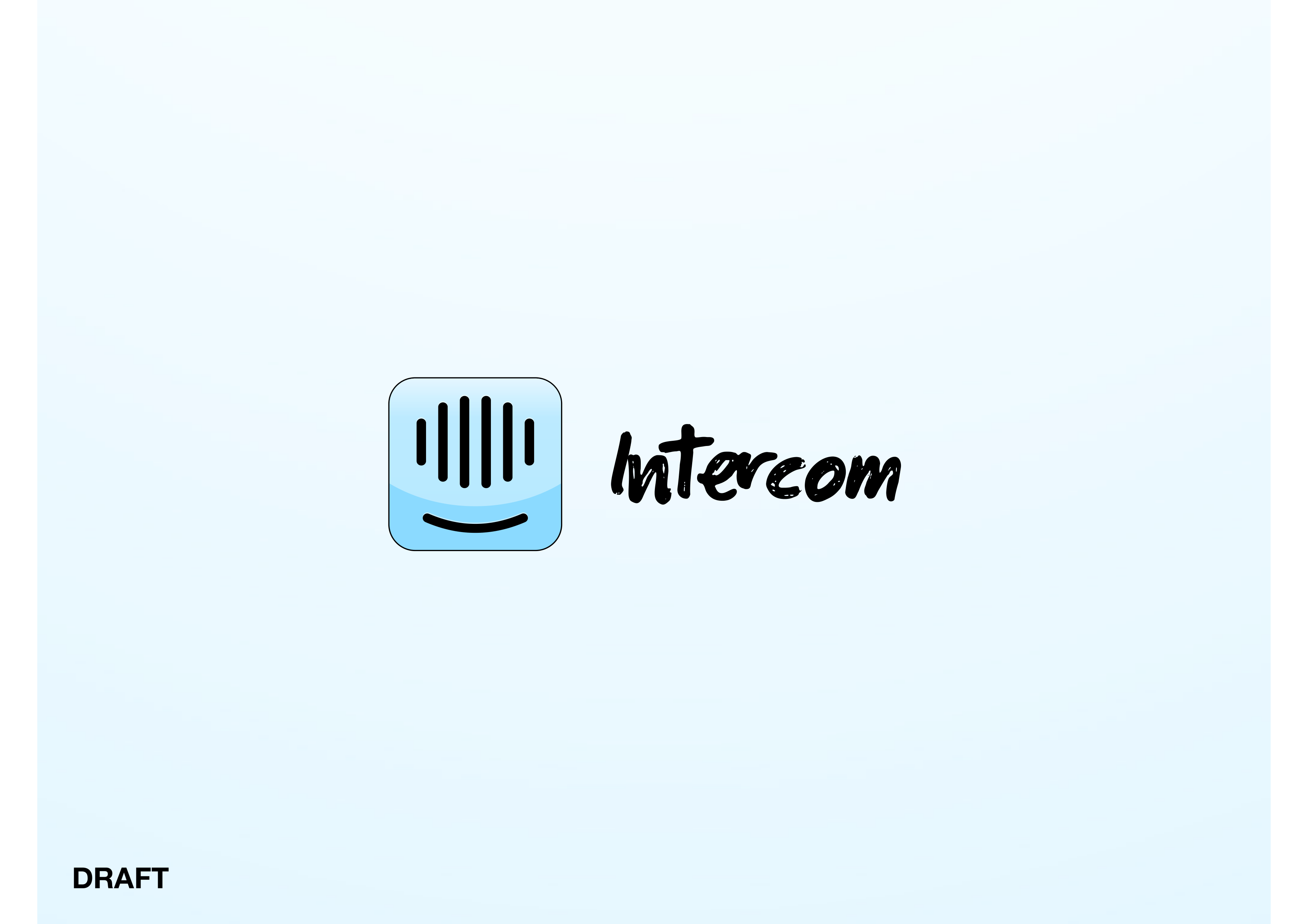 Intercom Pitch Deck — page 1