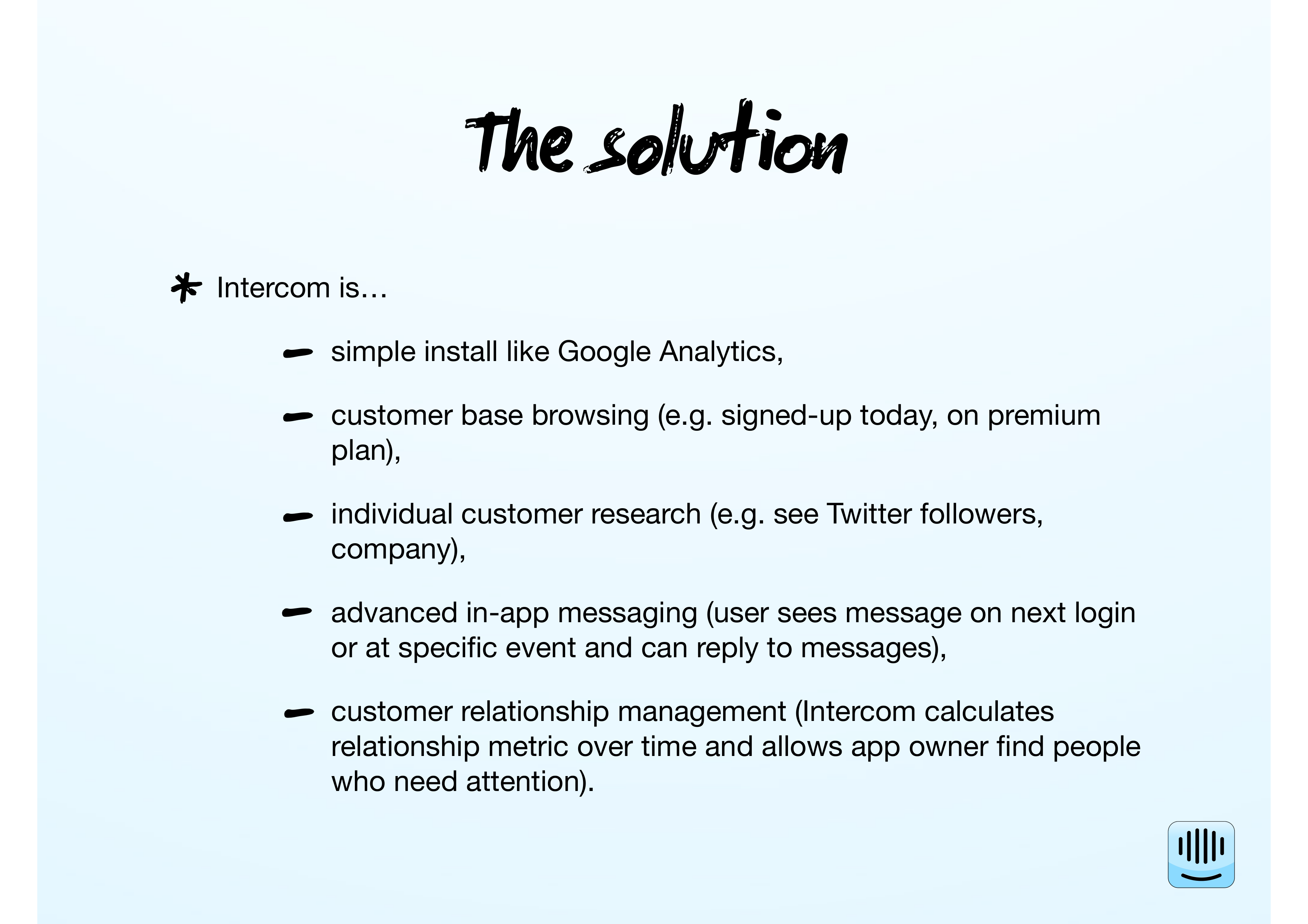 Intercom Pitch Deck — page 4