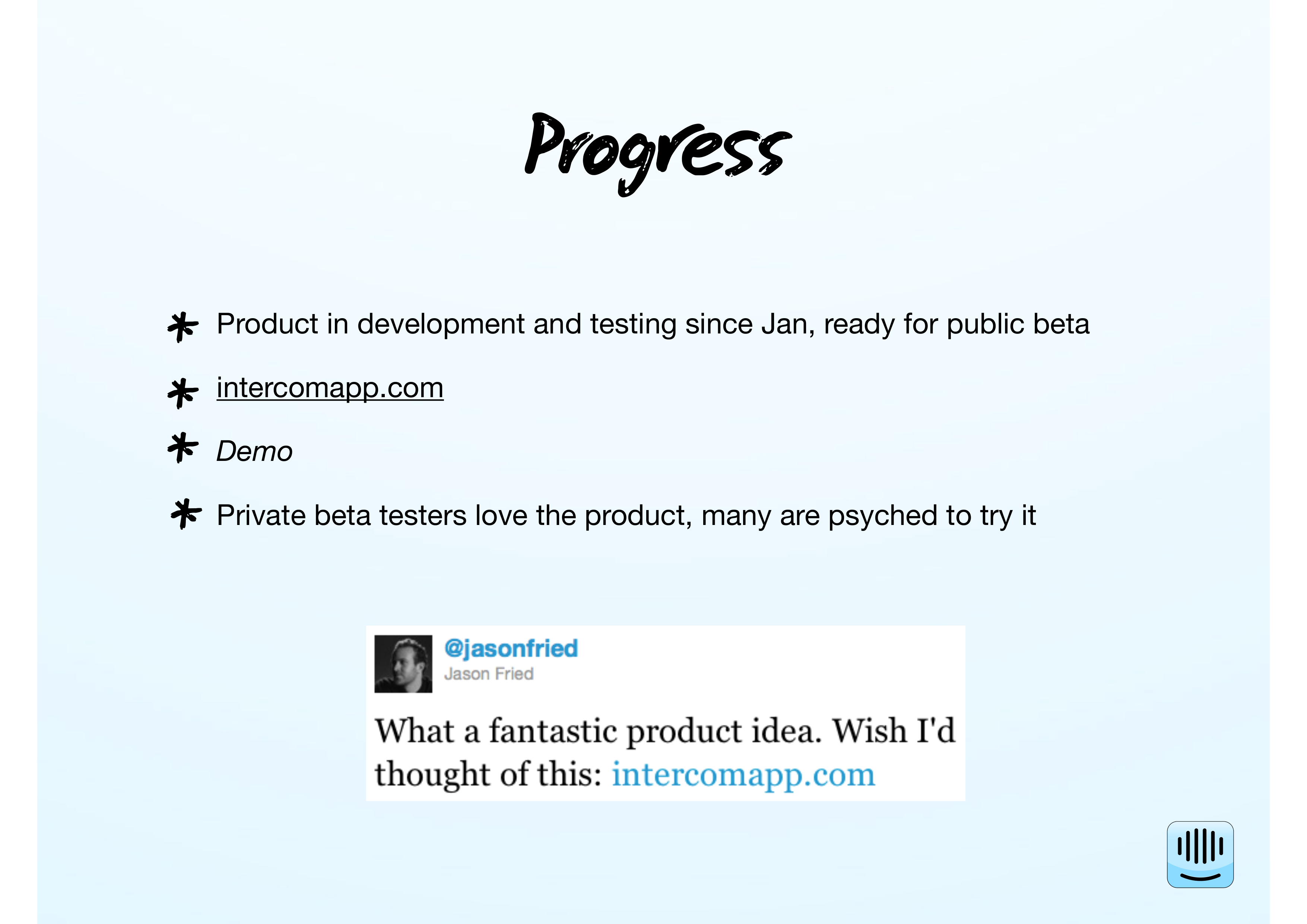 Intercom Pitch Deck — page 7