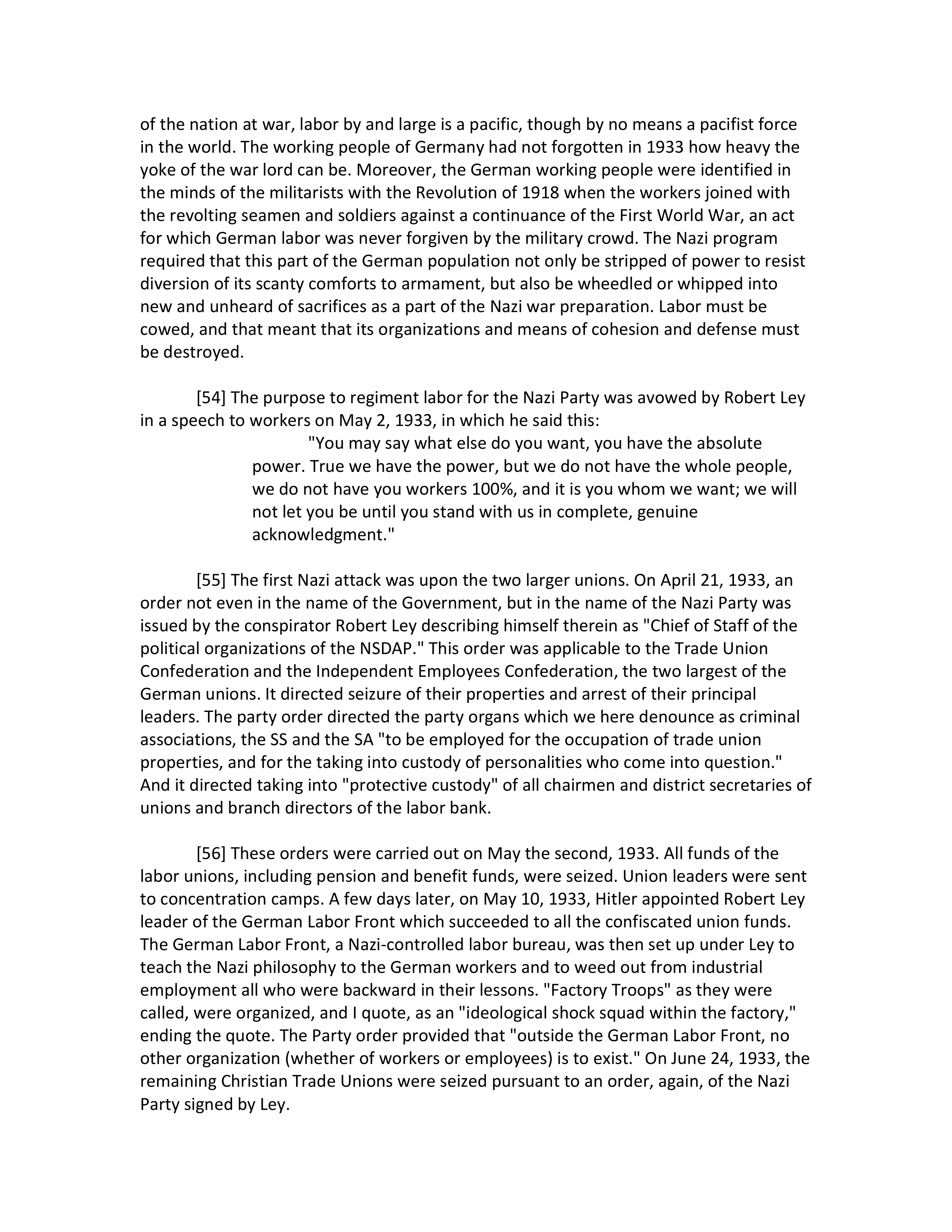 Opening Statement by Robert H. Jackson — page 14