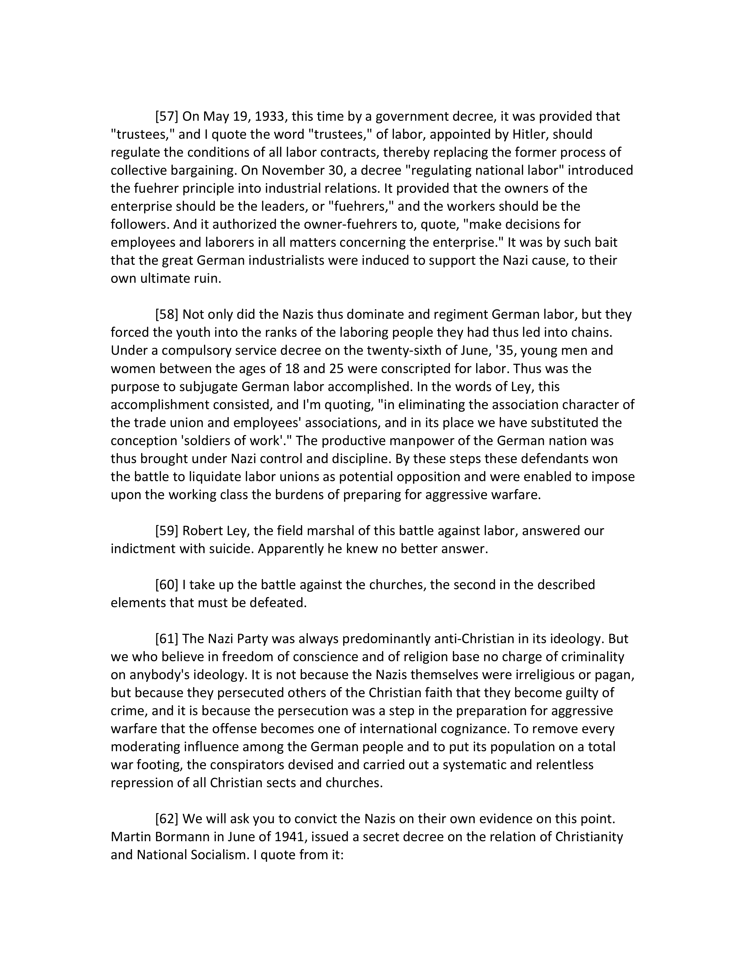 Opening Statement by Robert H. Jackson — page 15