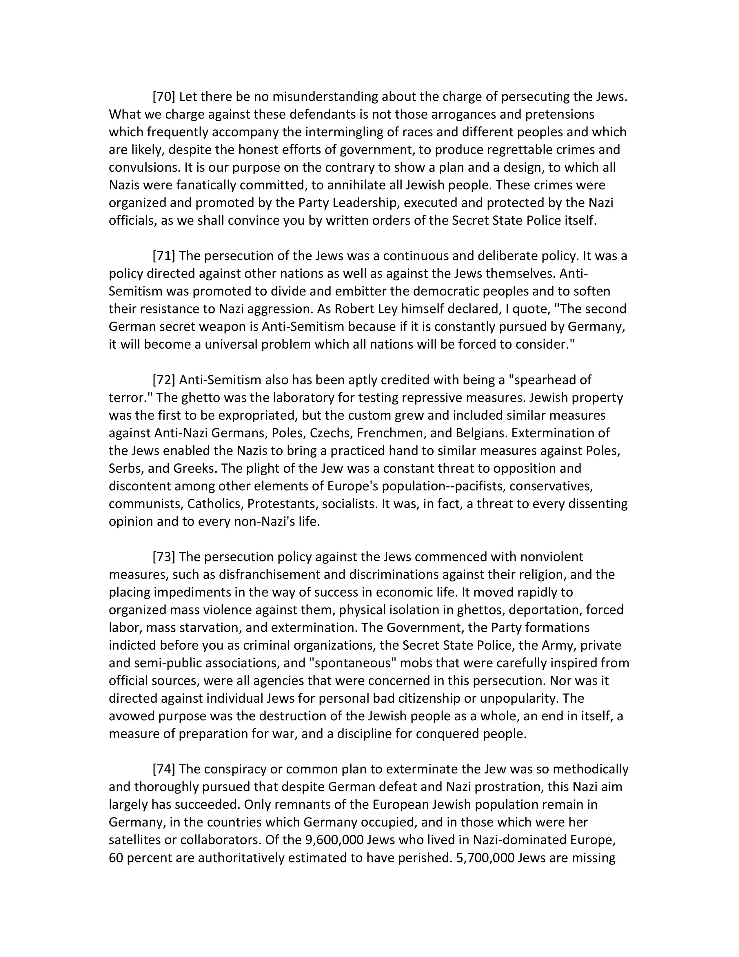 Opening Statement by Robert H. Jackson — page 18