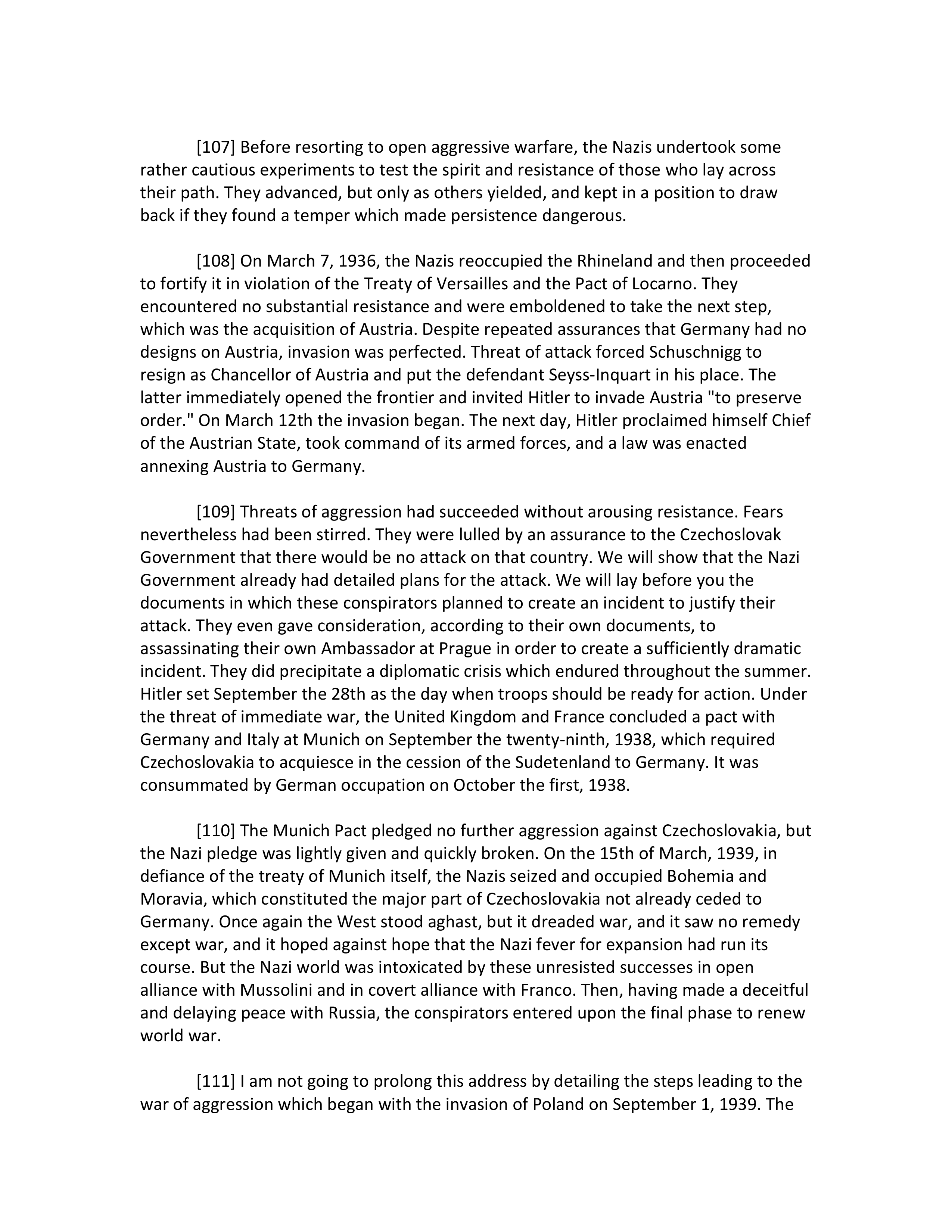 Opening Statement by Robert H. Jackson — page 29