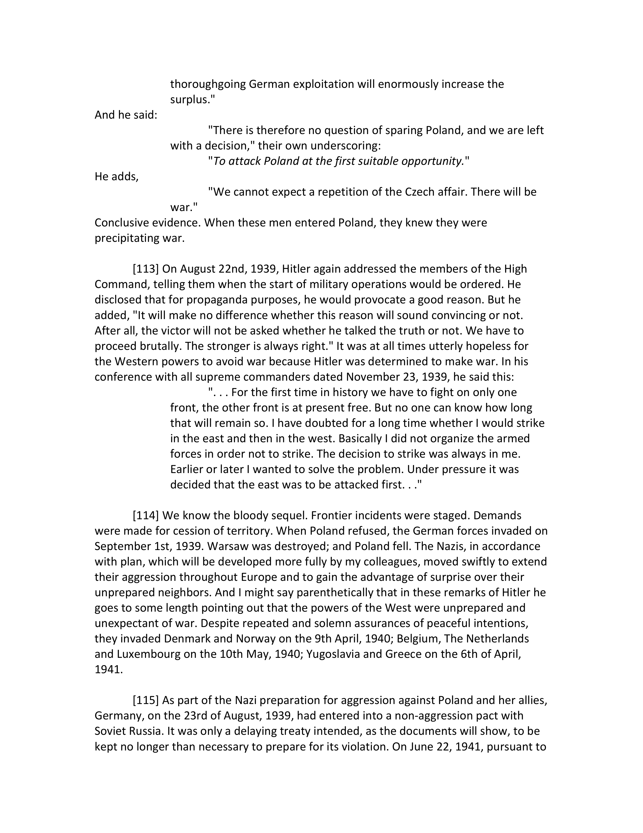 Opening Statement by Robert H. Jackson — page 31